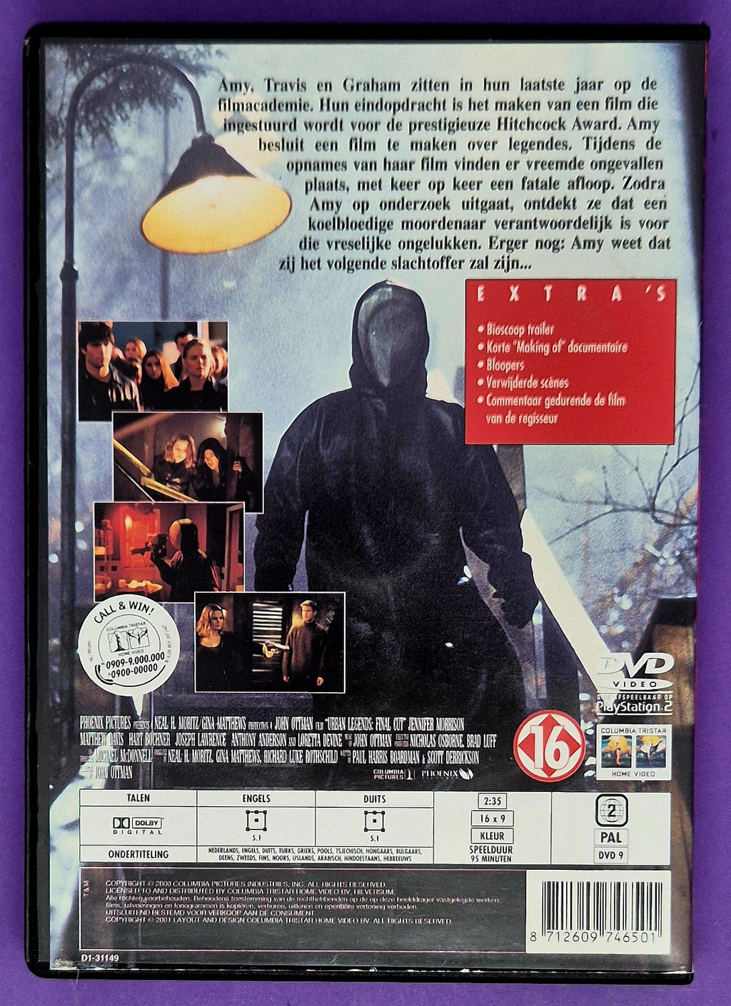 Urban Legends: Final Cut DVD