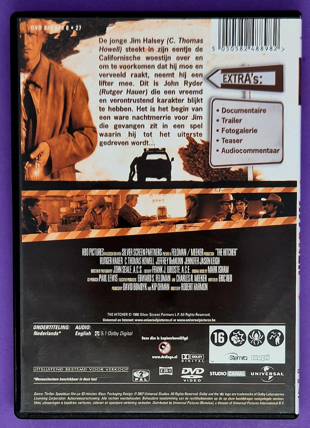 The Hitcher DVD