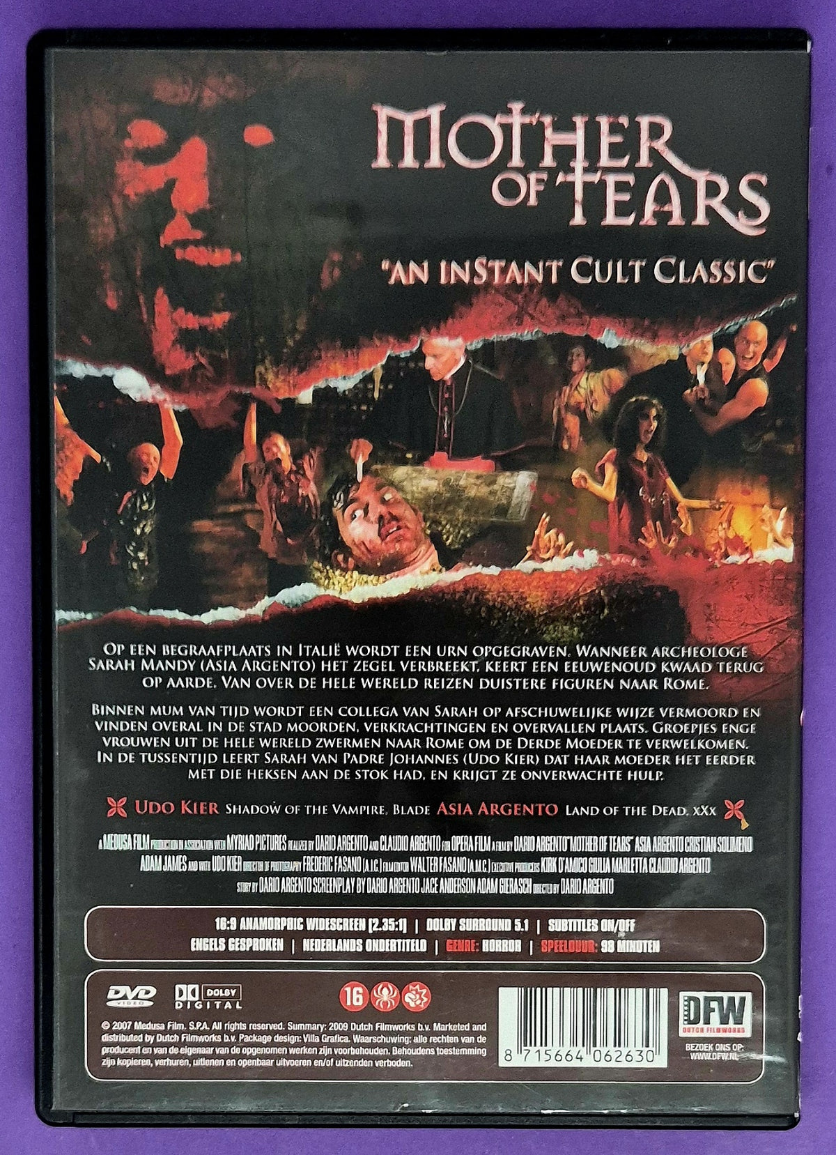 Mother Of Tears DVD