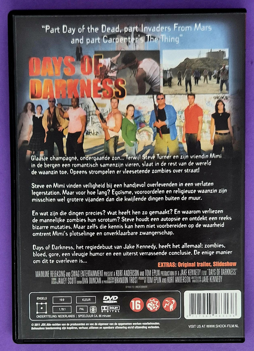 Days Of Darkness DVD