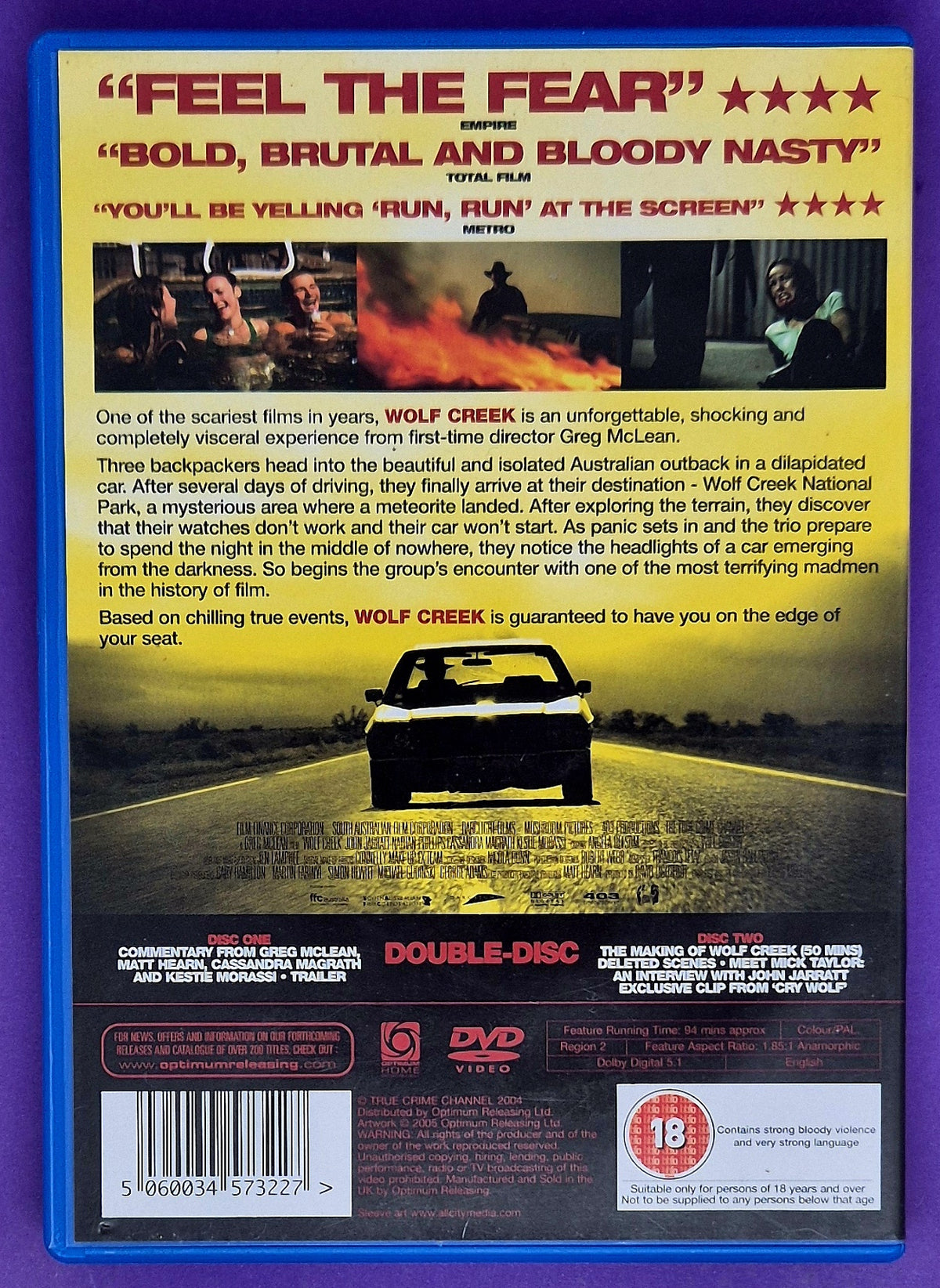 Wolf Creek - Double Disc DVD
