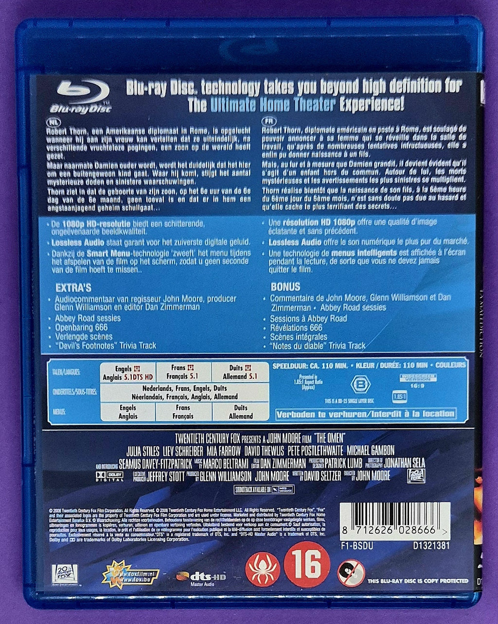 The Omen Blu-ray