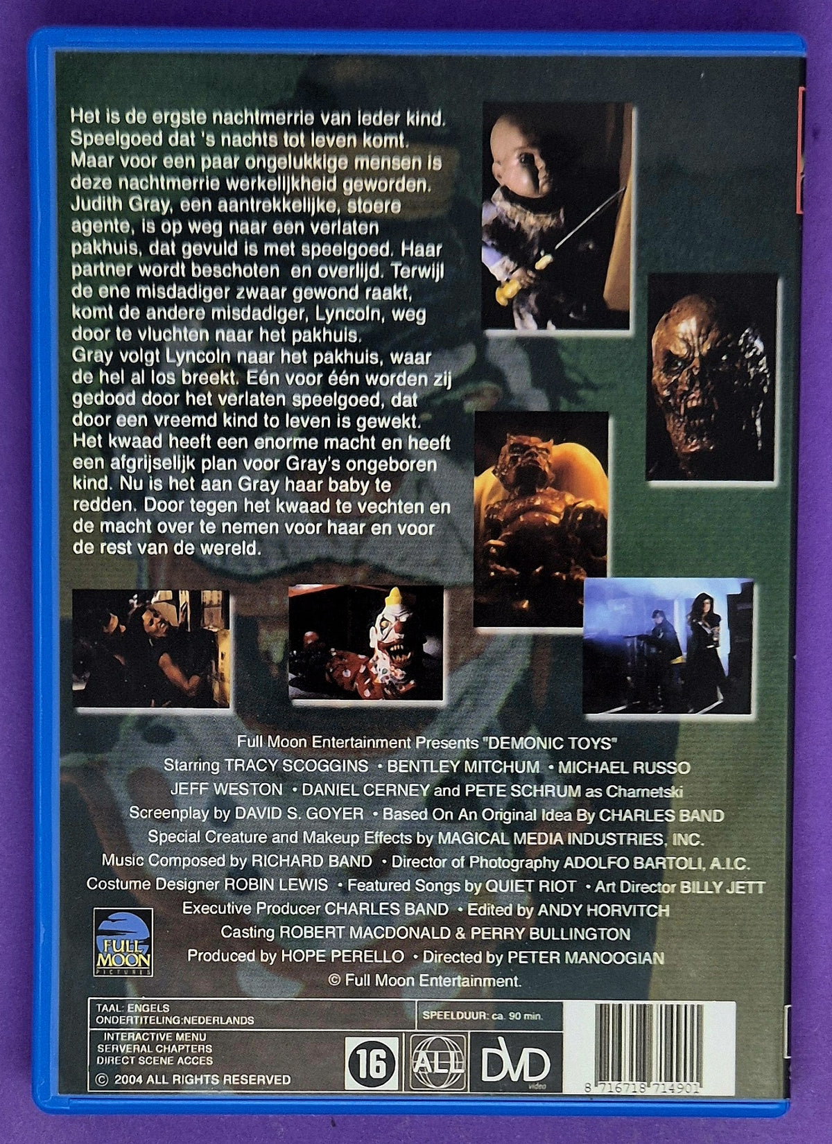 Demonic Toys DVD
