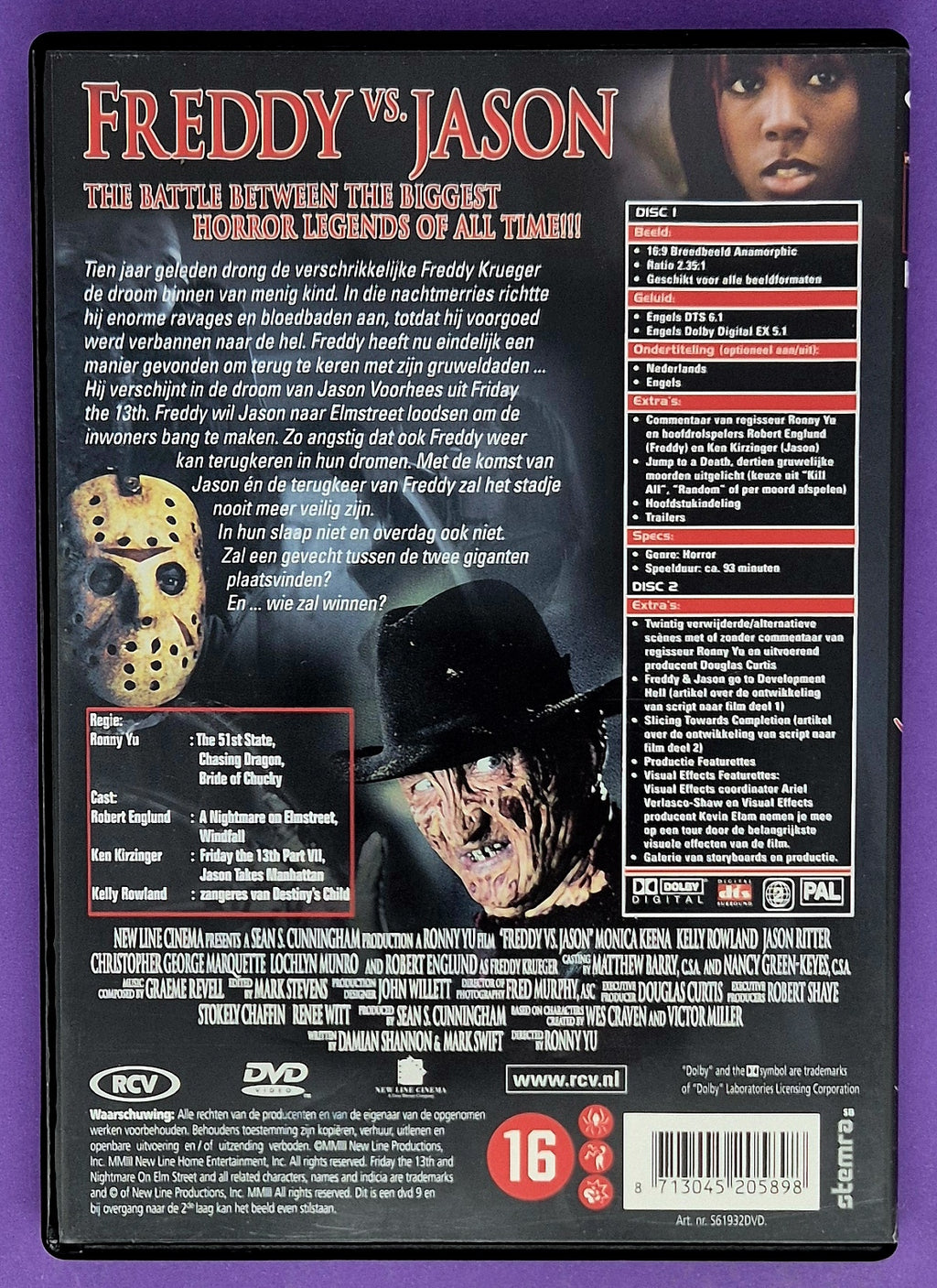 Freddy Vs. Jason - 2 Disc Edition DVD