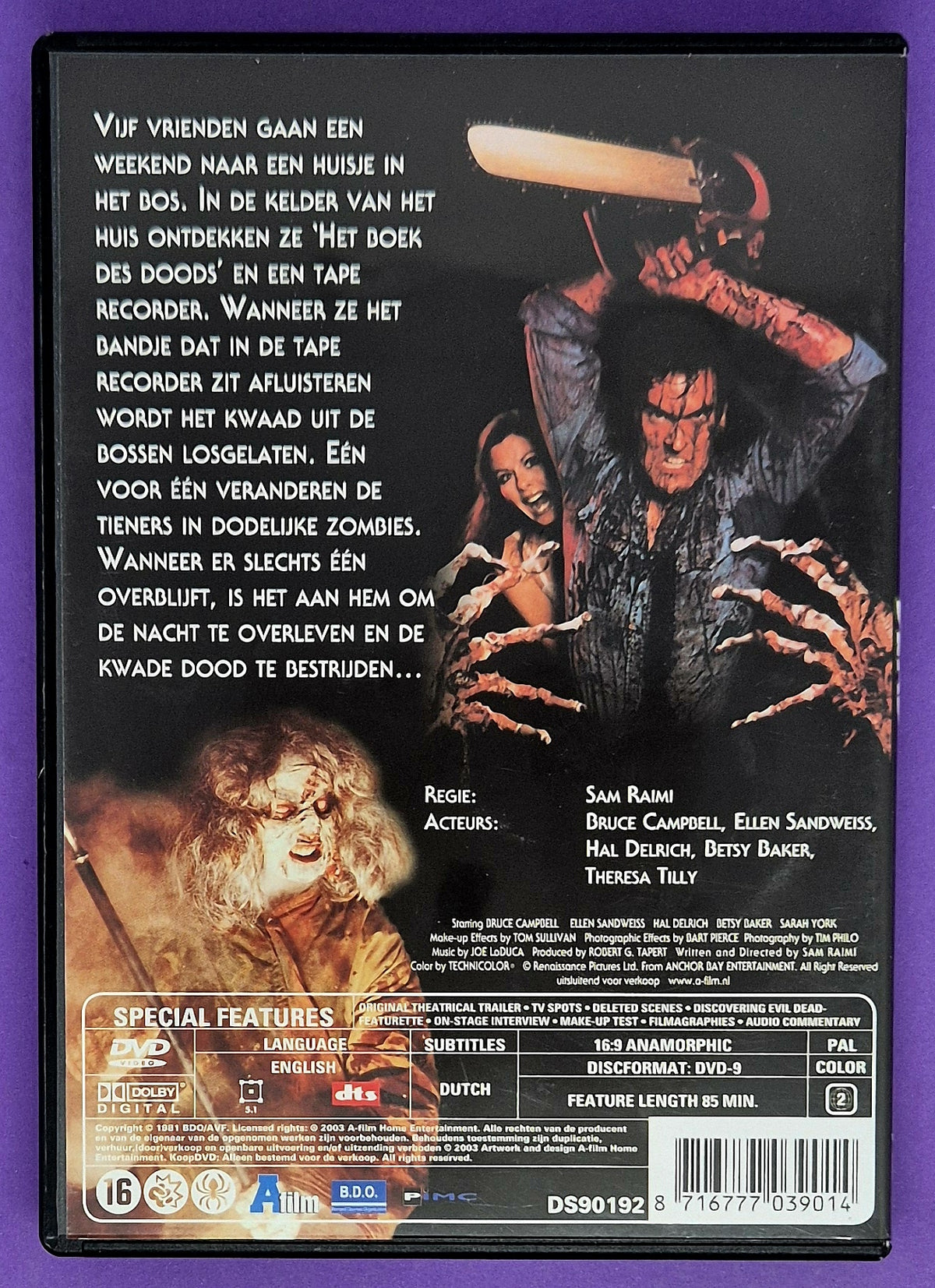 Evil Dead DVD