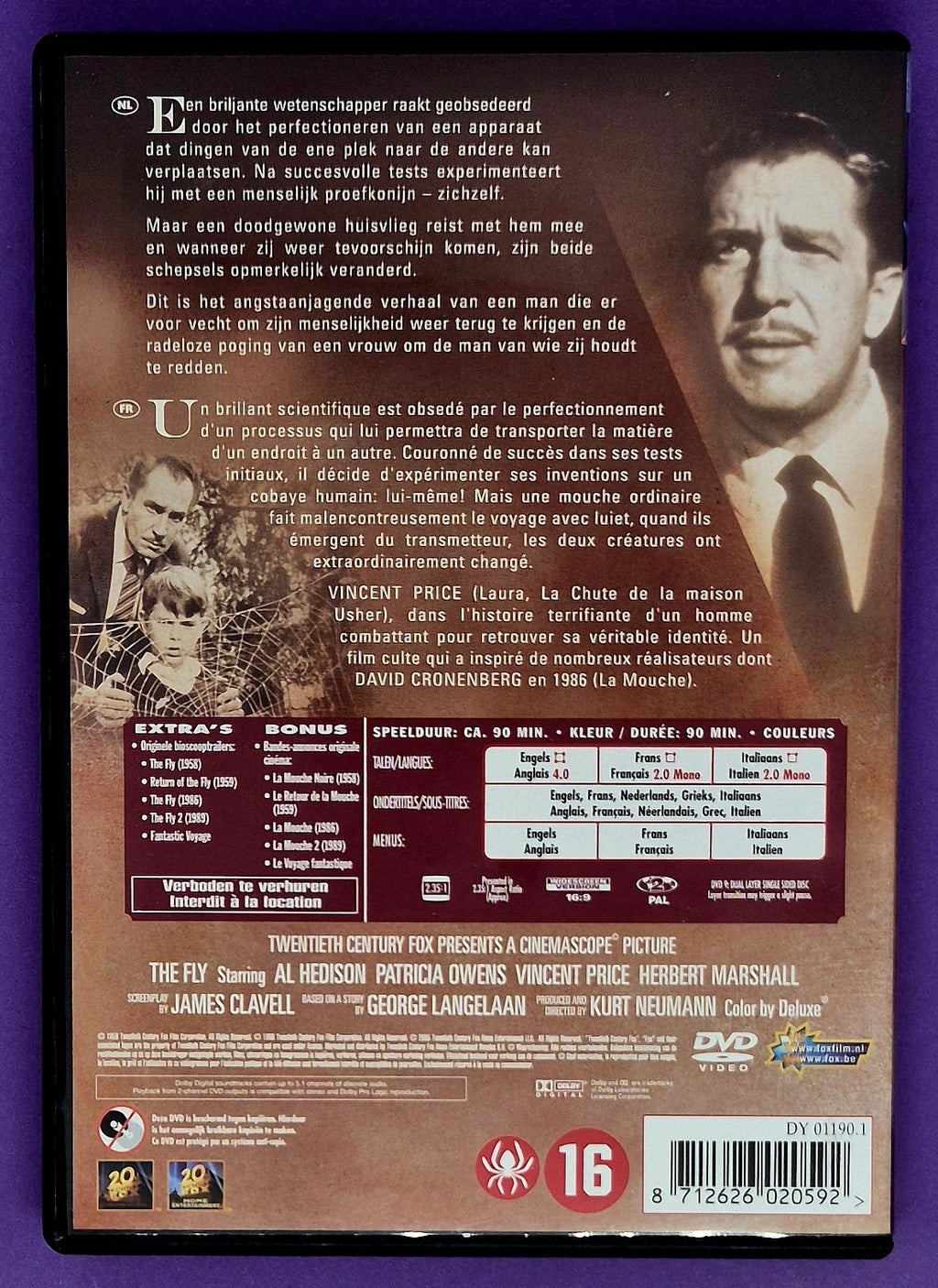 The Fly - Studio Classics DVD