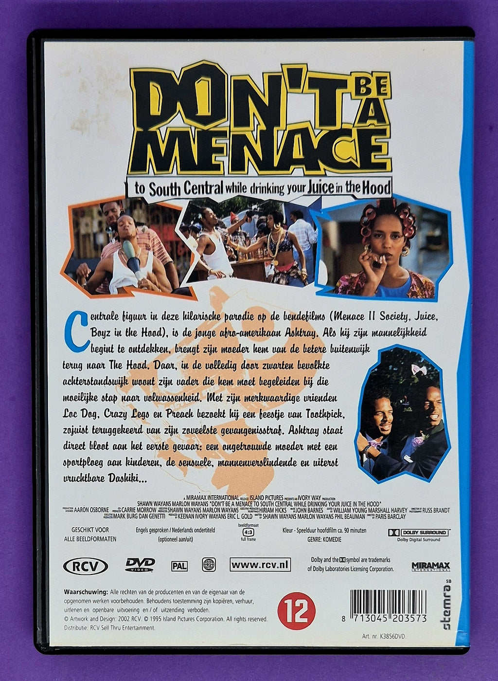 Don't Be A Menace To South Central While Drinking Your Juice In The Hood DVD