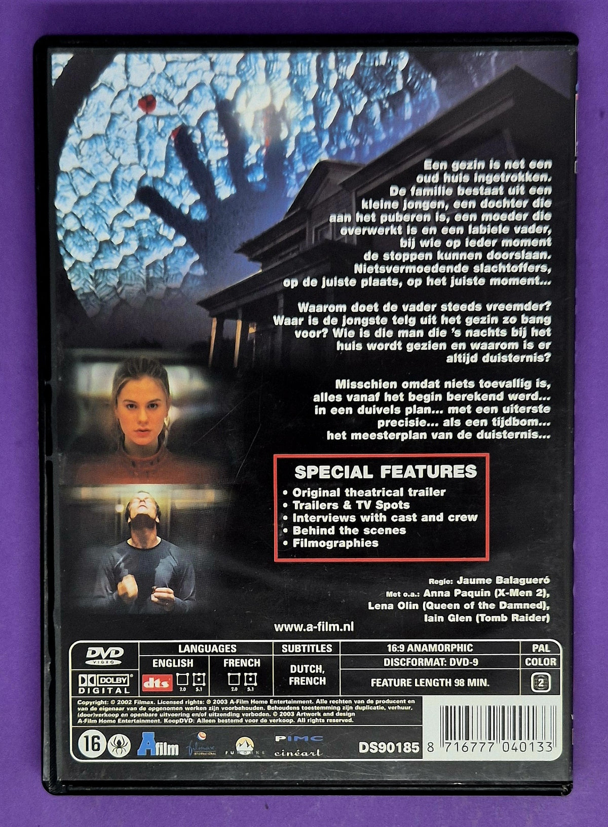 Darkness DVD