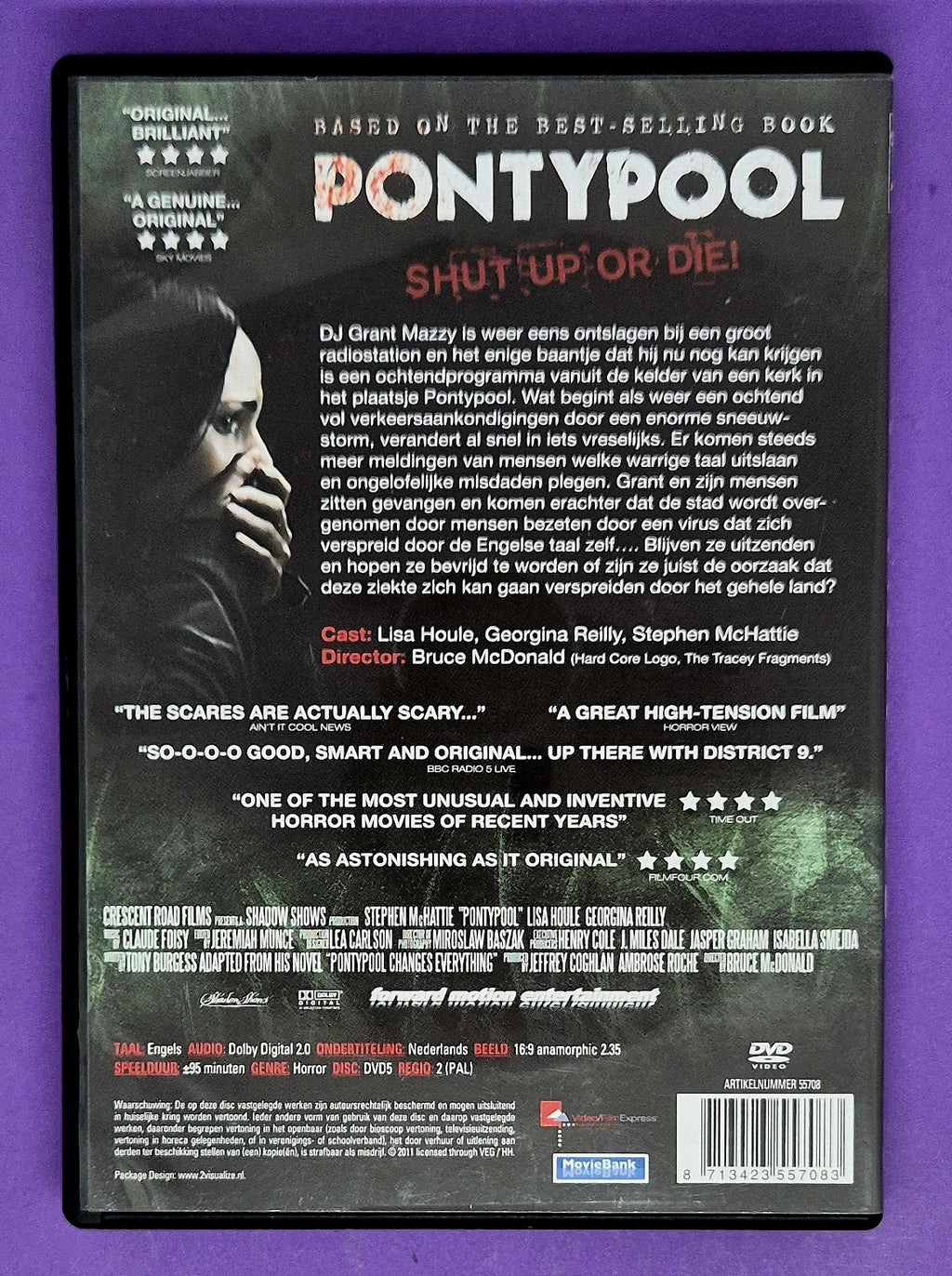 Pontypool - Shut Up Or Die! DVD
