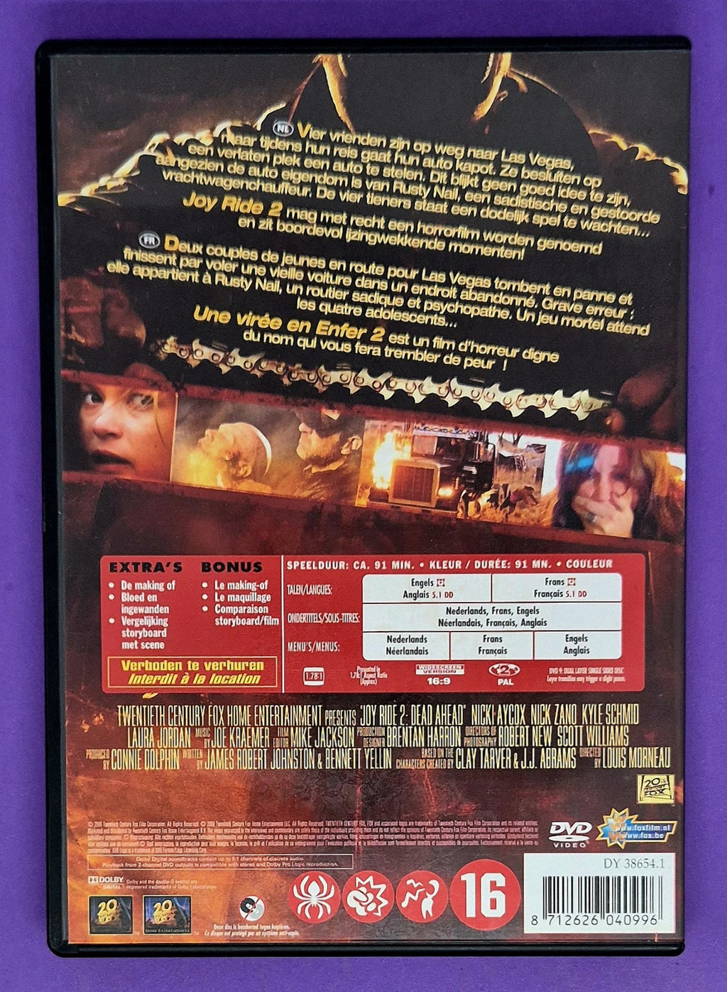 Joy Ride 2: Dead Ahead DVD