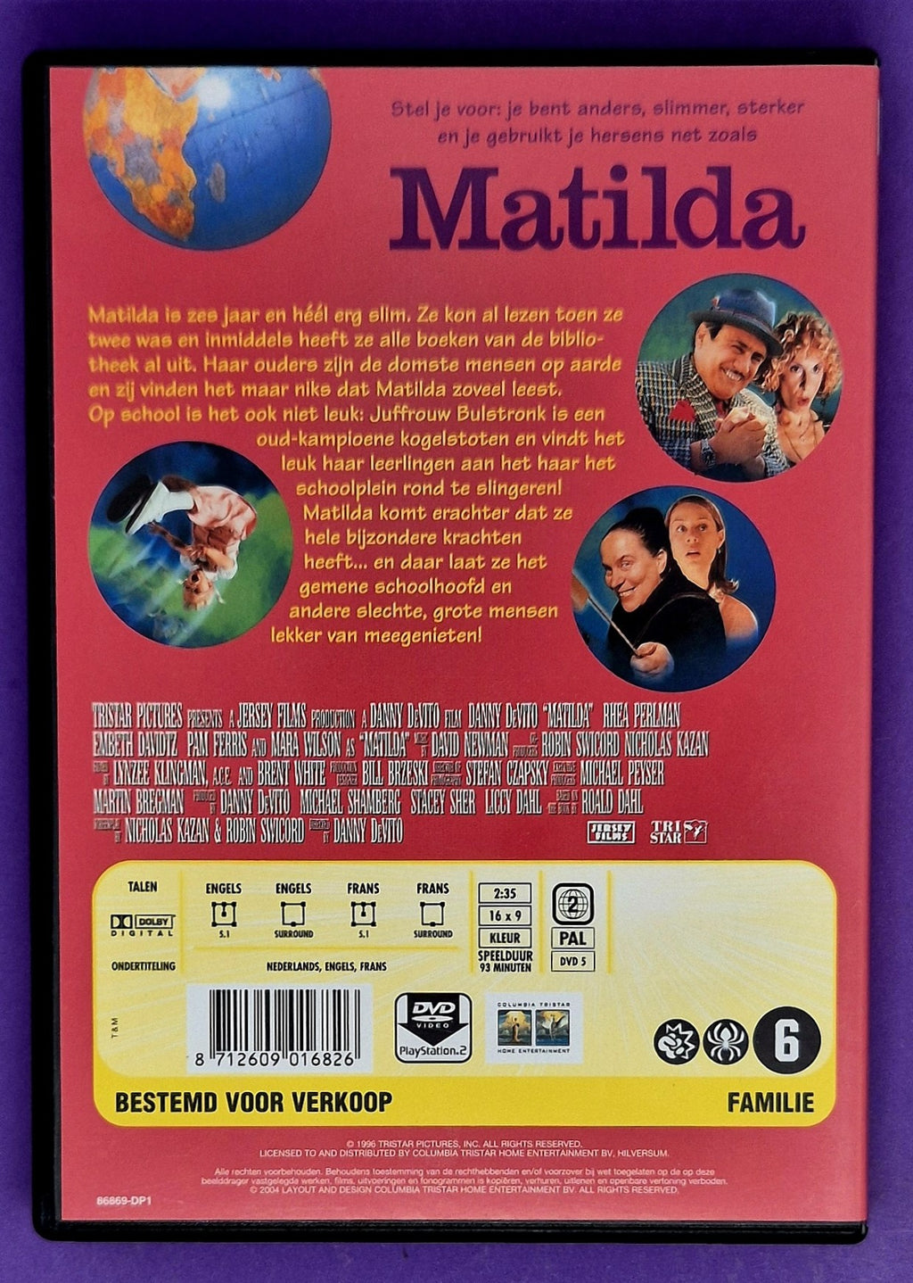 Matilda DVD