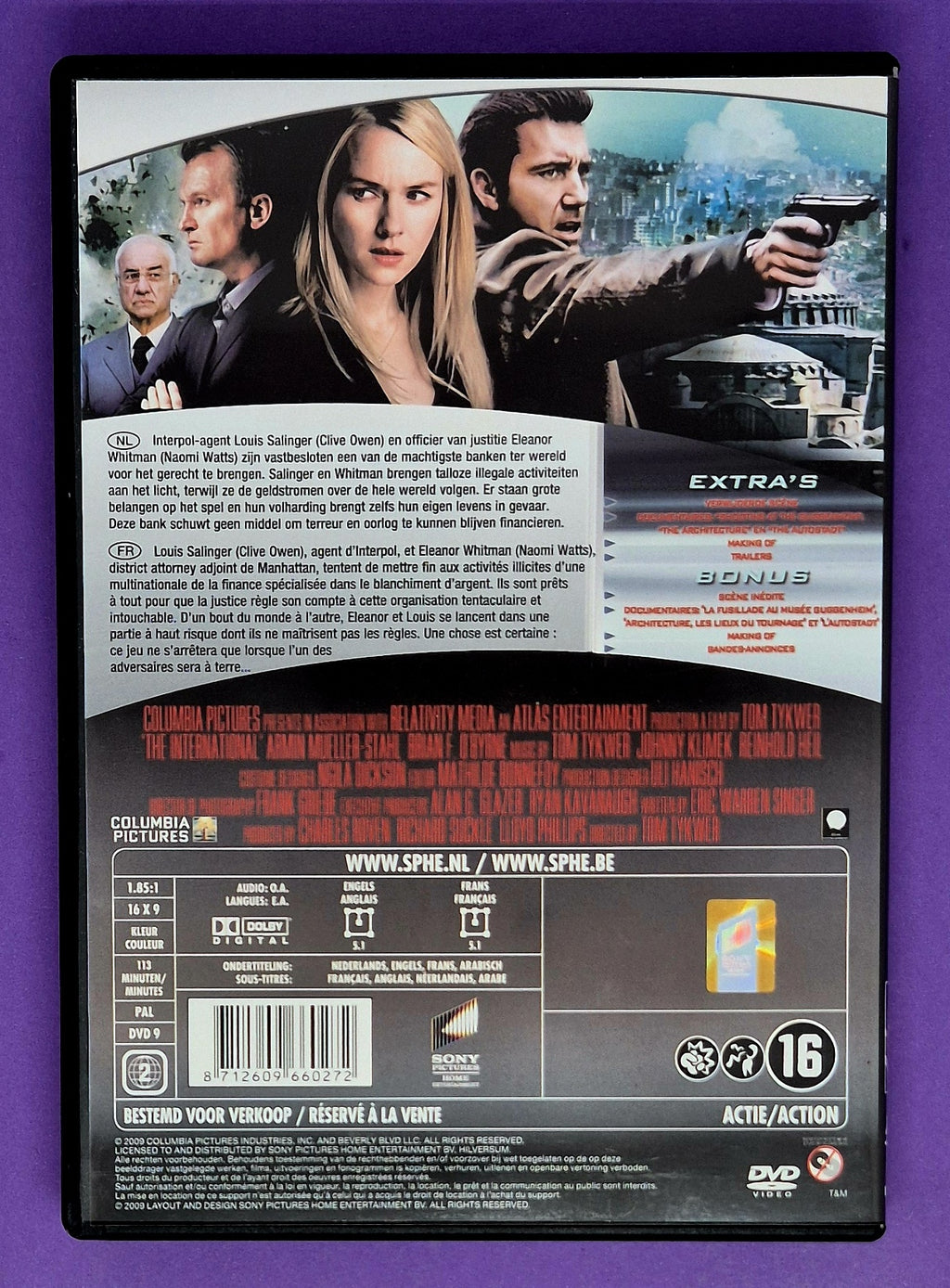 The International DVD