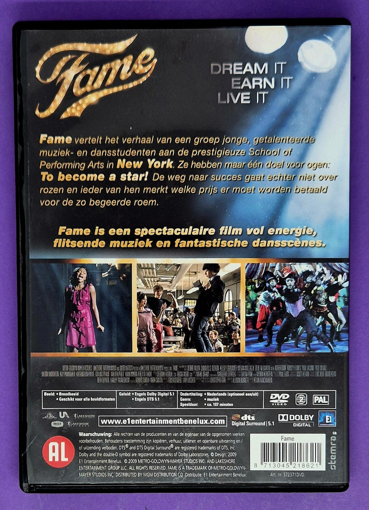 Fame DVD