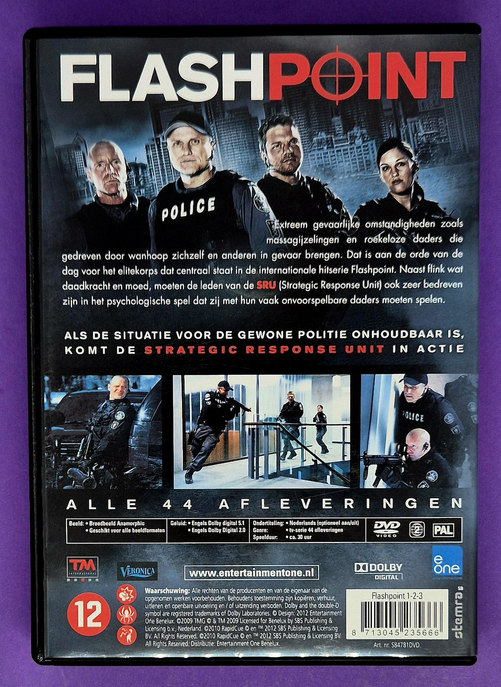 Flashpoint - Seizoen 1-3 DVD