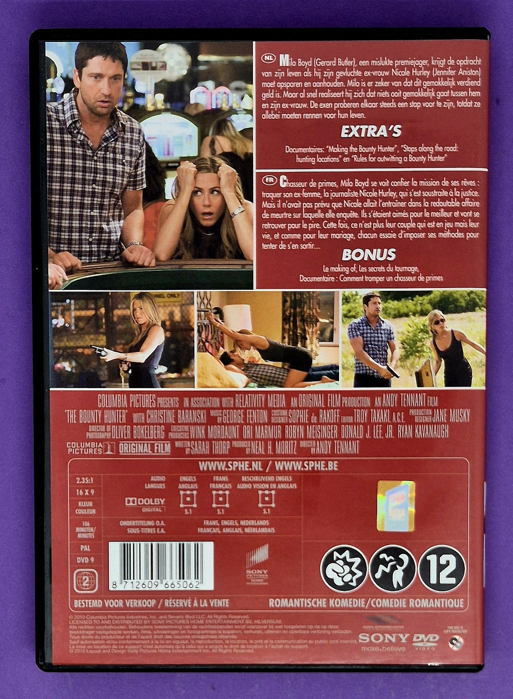 The Bounty Hunter DVD