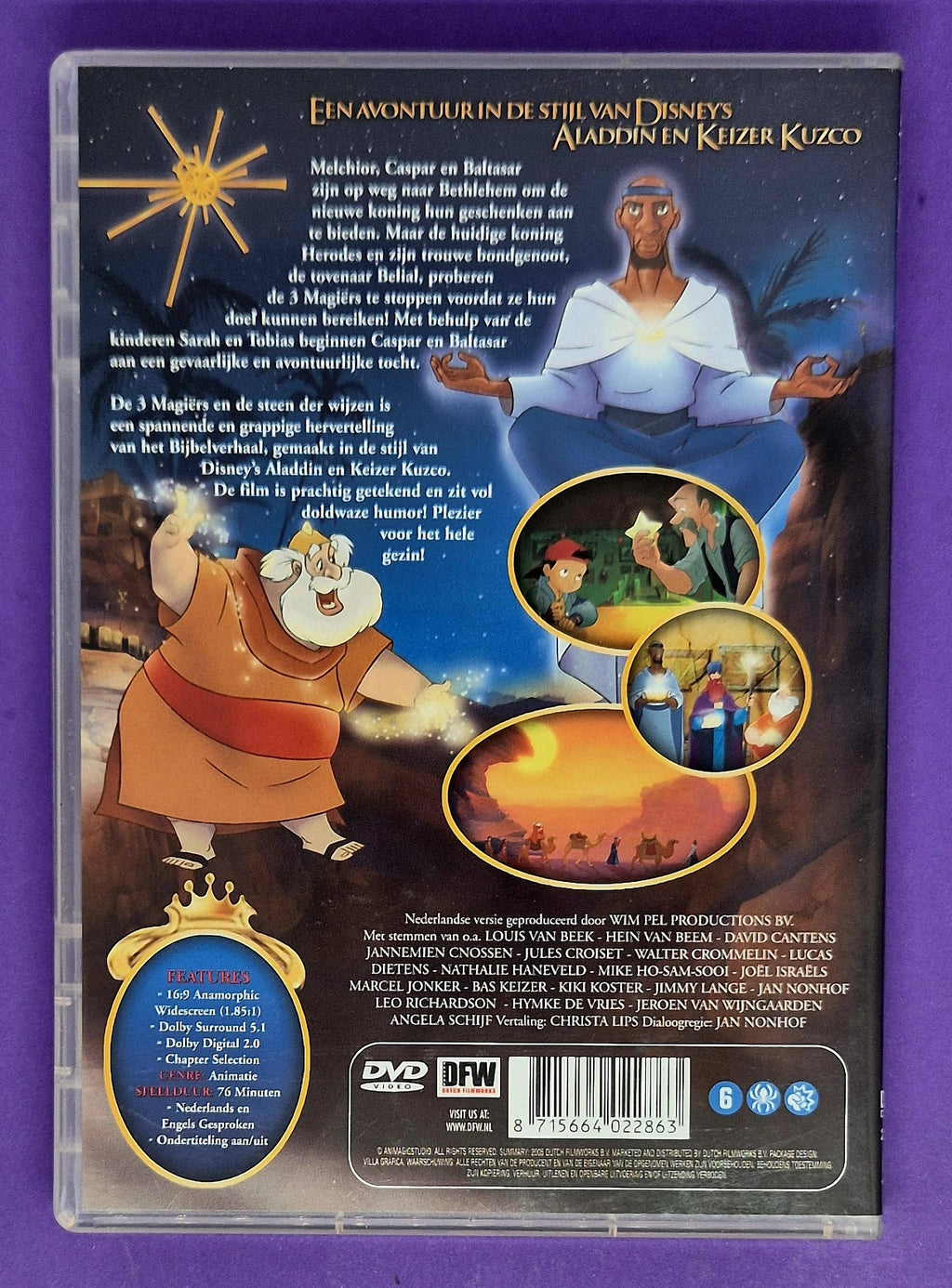 De 3 Magiërs En De Steen Der Wijzen DVD