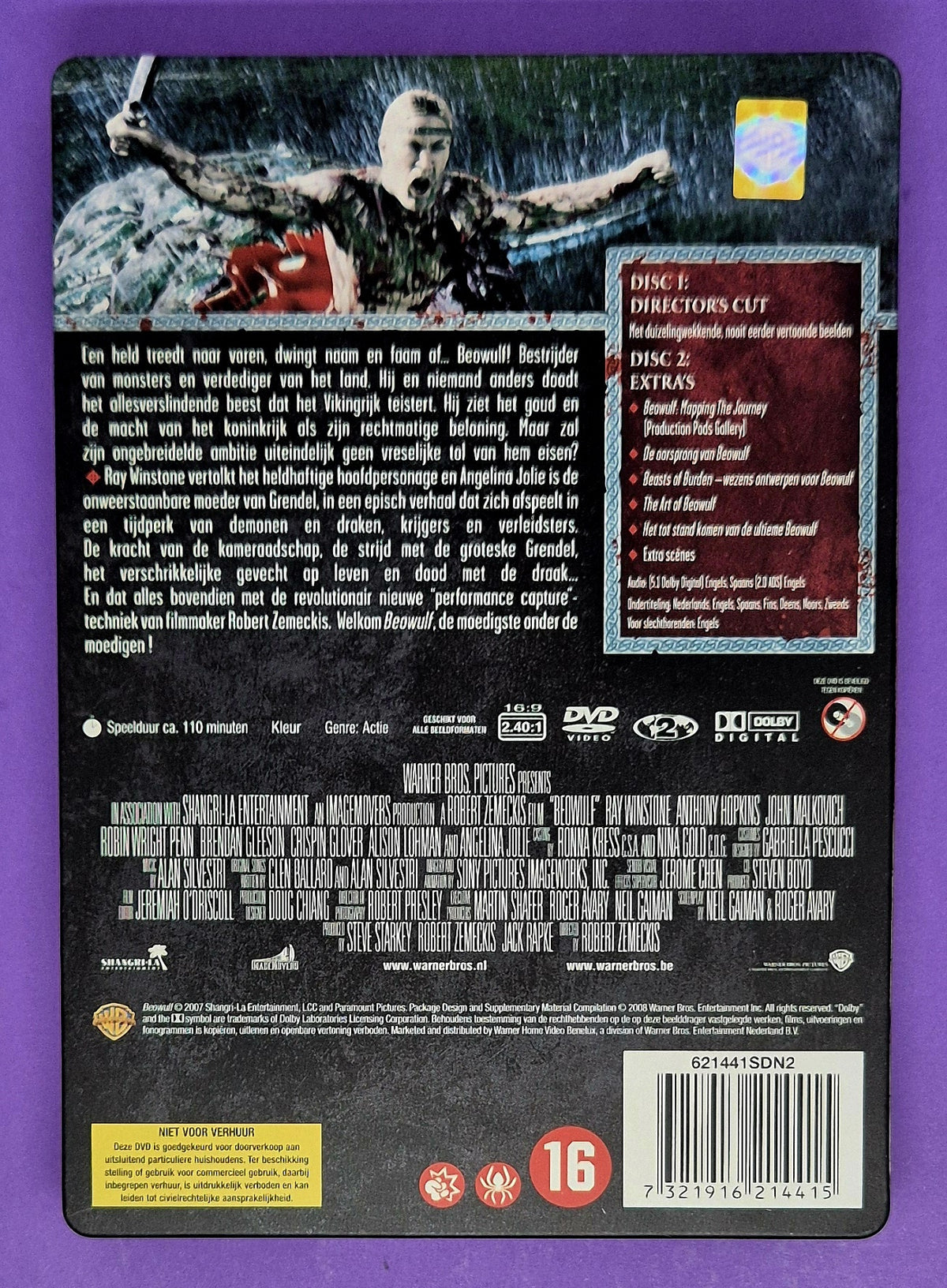 Beowulf - 2 Disc Director's Cut Steelcase DVD
