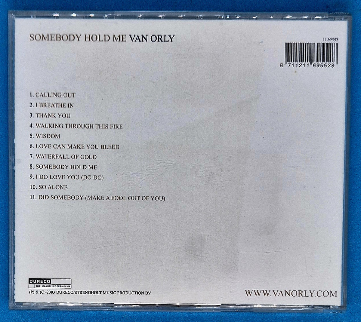 Van Orly – Somebody Hold Me CD