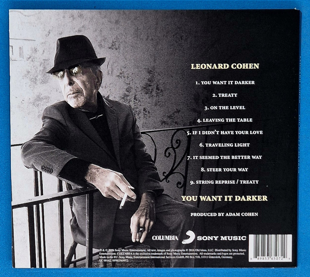 Leonard Cohen – You Want It Darker CD