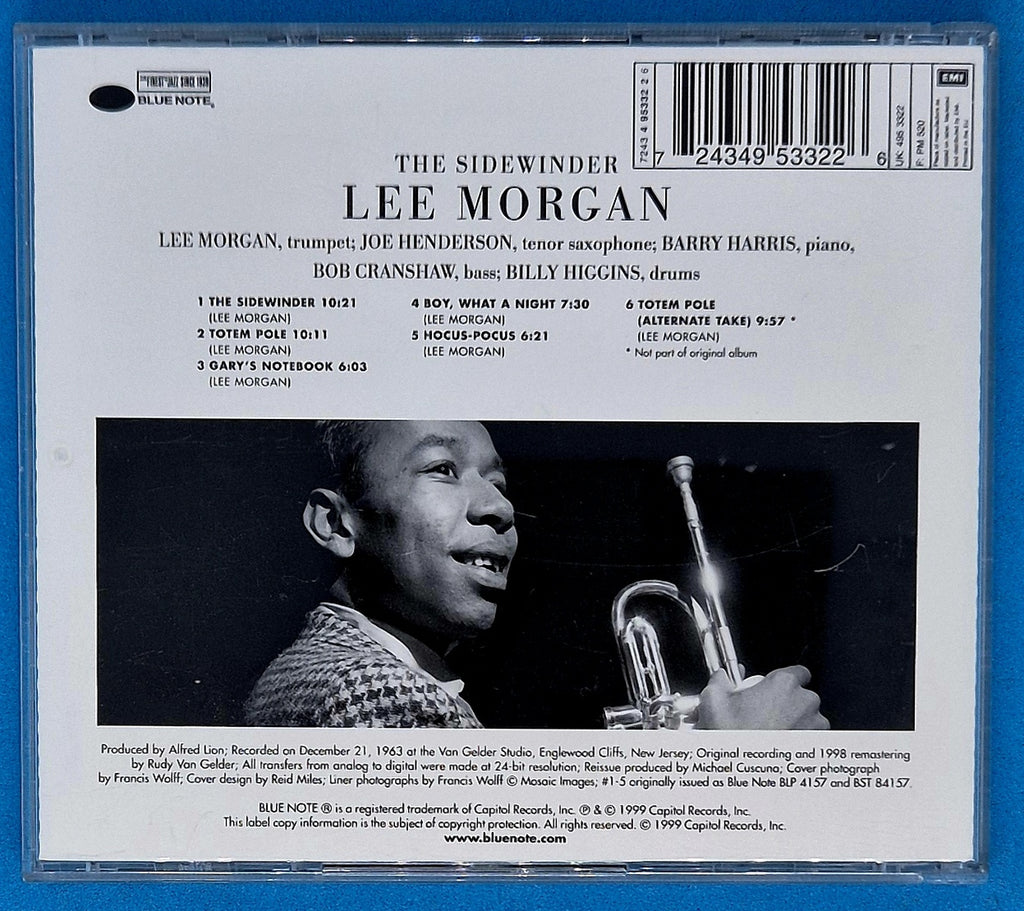 Lee Morgan – The Sidewinder CD