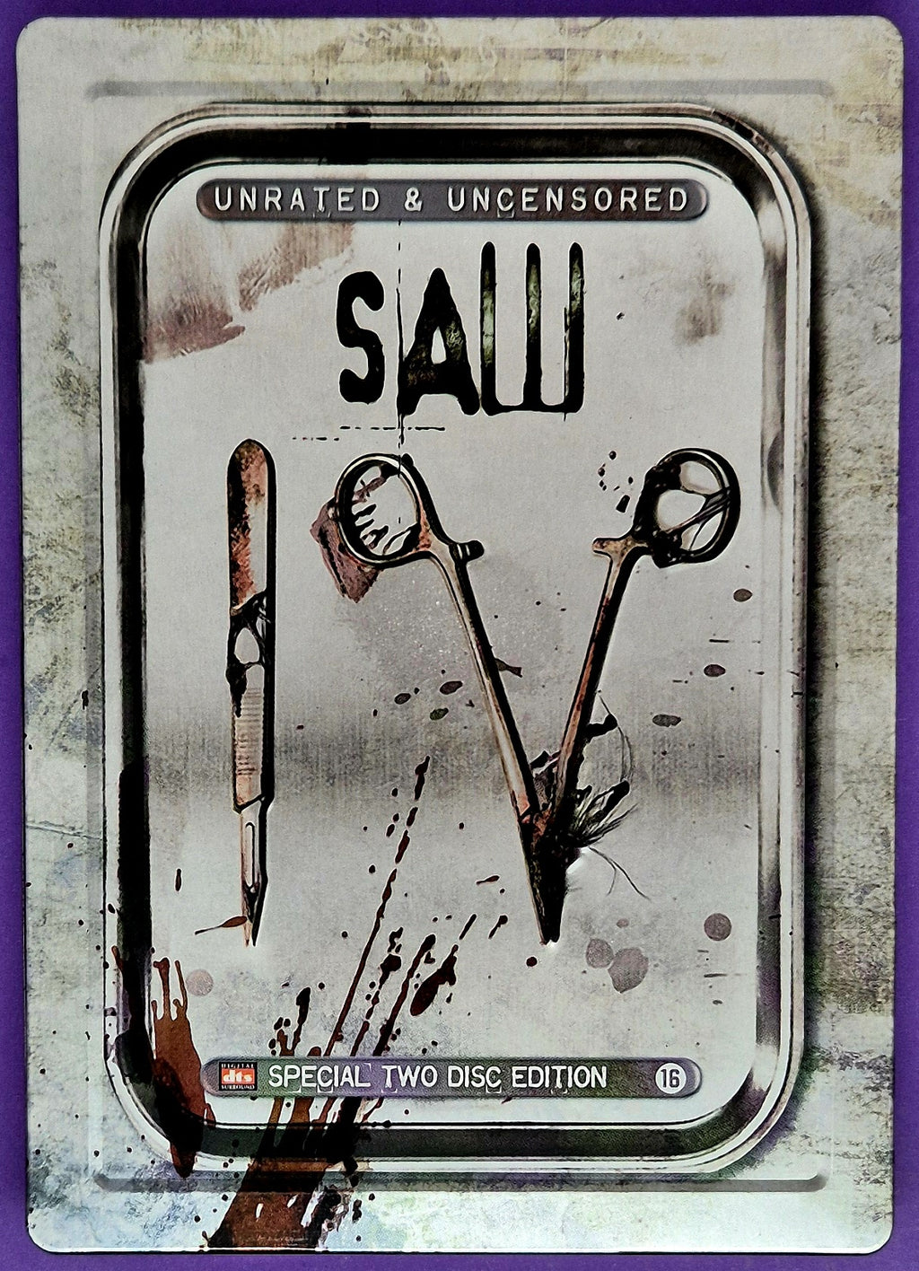 Saw IV - Unrated & Uncensored - Special Two Disc Edition Steelcase DVD