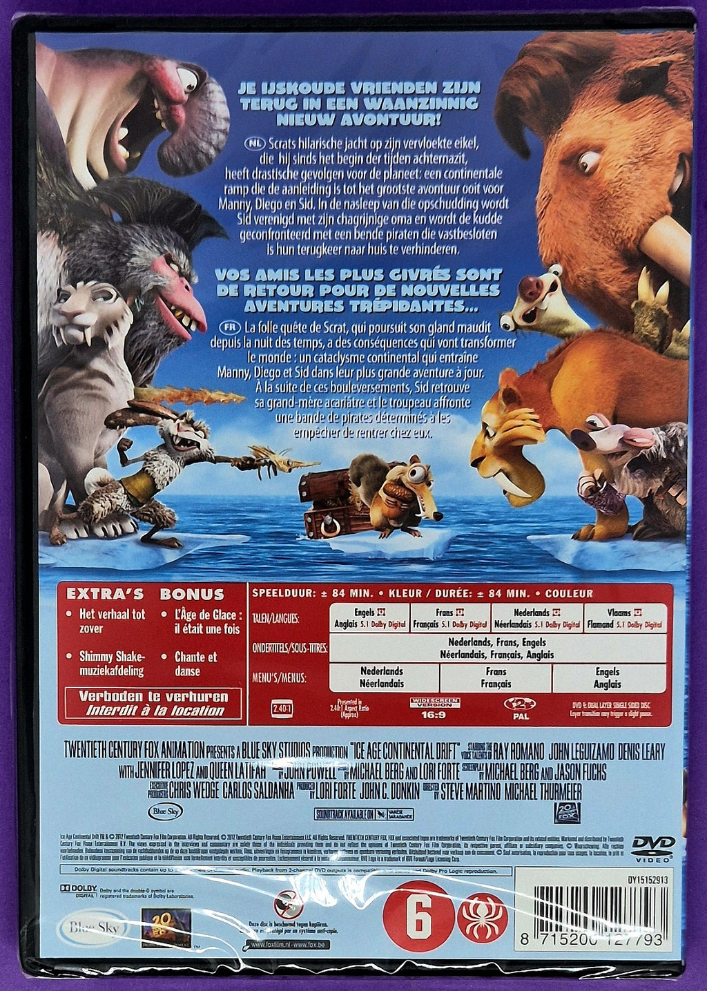 Ice Age 4 - Continental Drift DVD