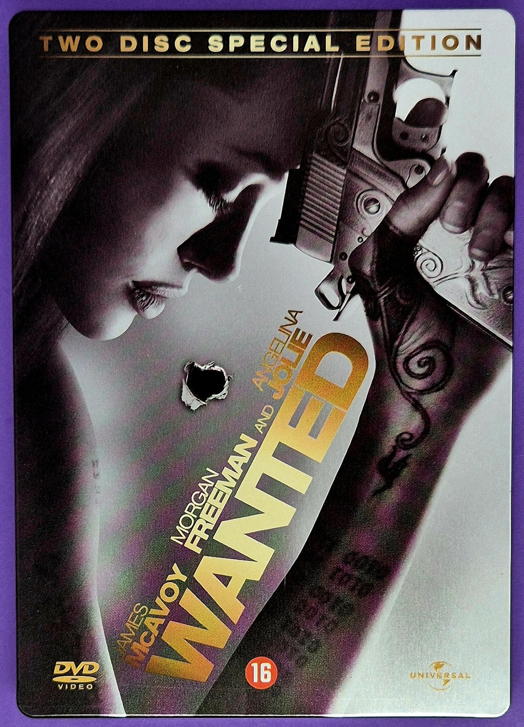 Wanted - Two Disc Special Edition Steelcase DVD