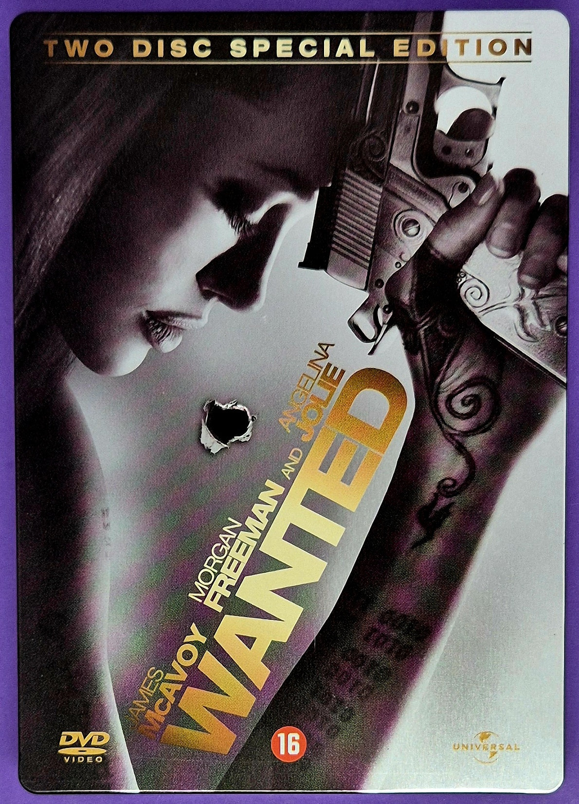 Wanted - Two Disc Special Edition Steelcase DVD