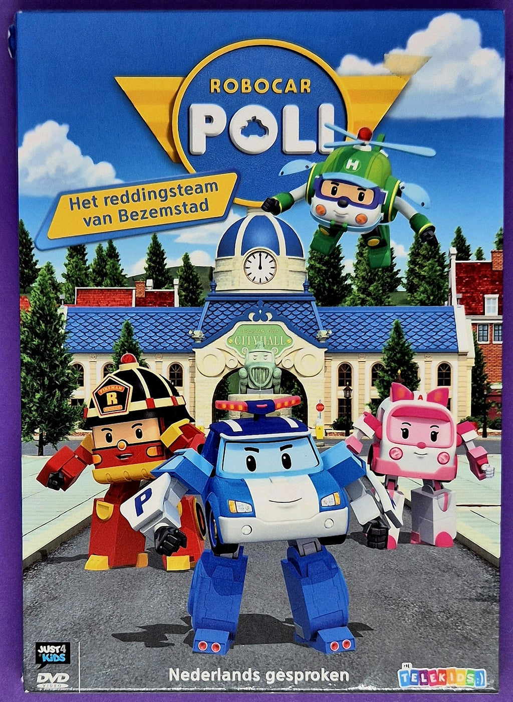 Robocar Poli - Het Reddingsteam Van Bezemstad DVD
