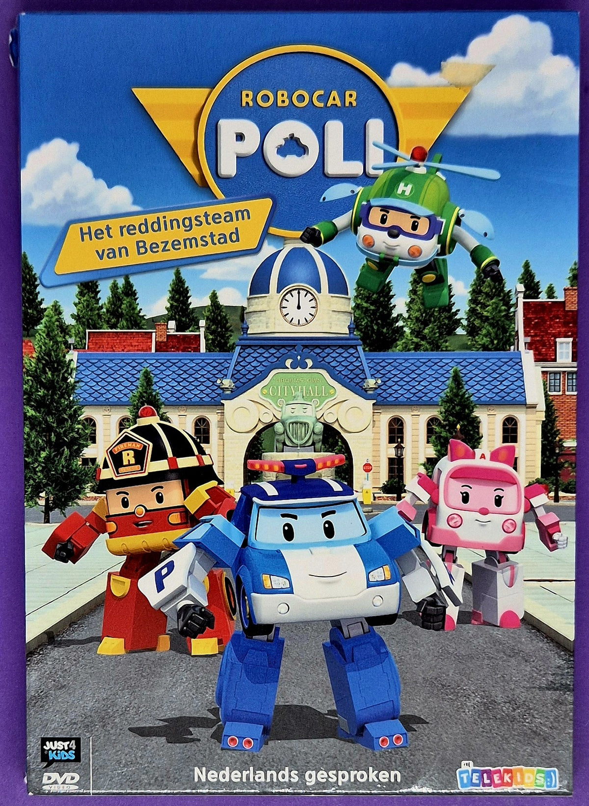 Robocar Poli - Het Reddingsteam Van Bezemstad DVD