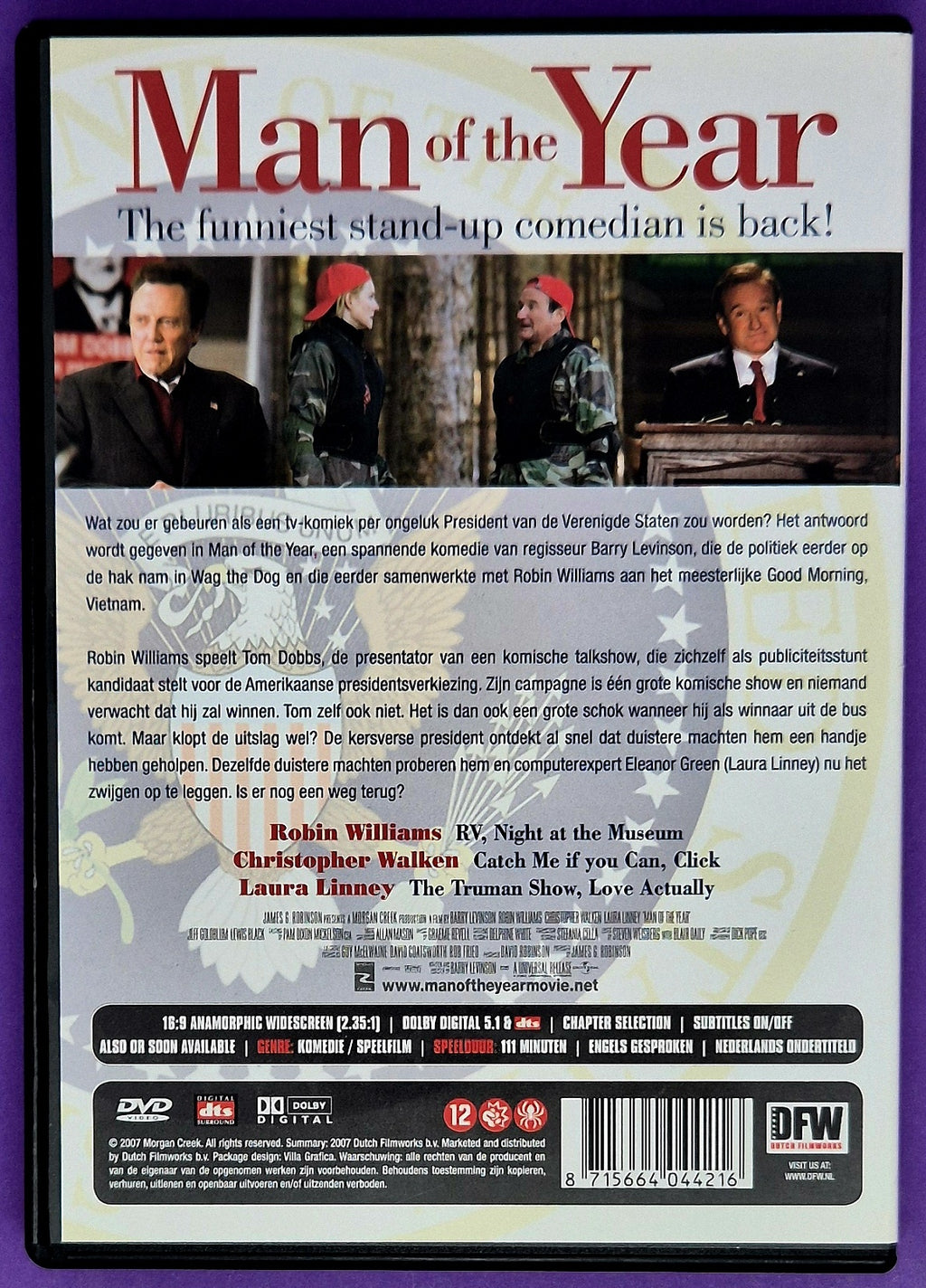 Man Of The Year DVD