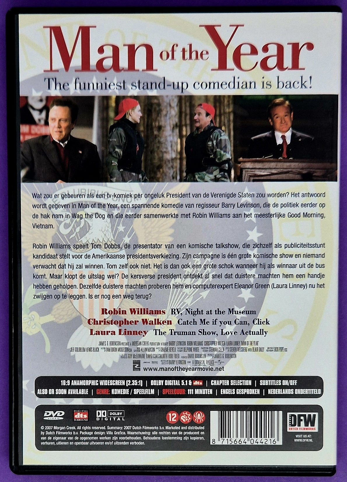 Man Of The Year DVD