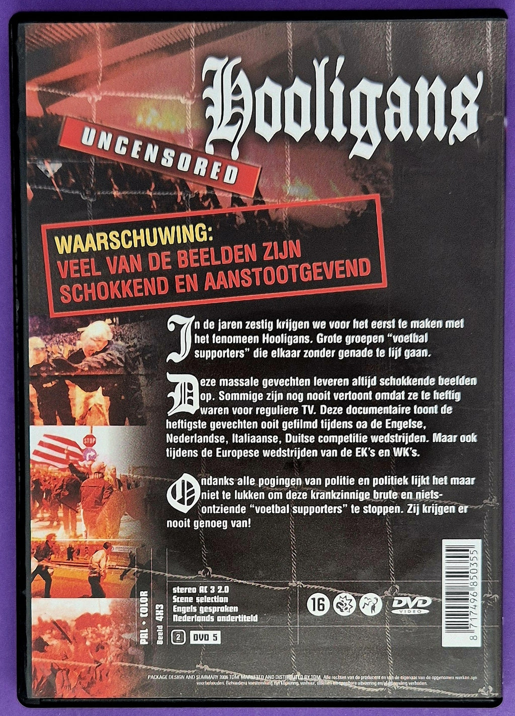 Hooligans - Uncensored DVD