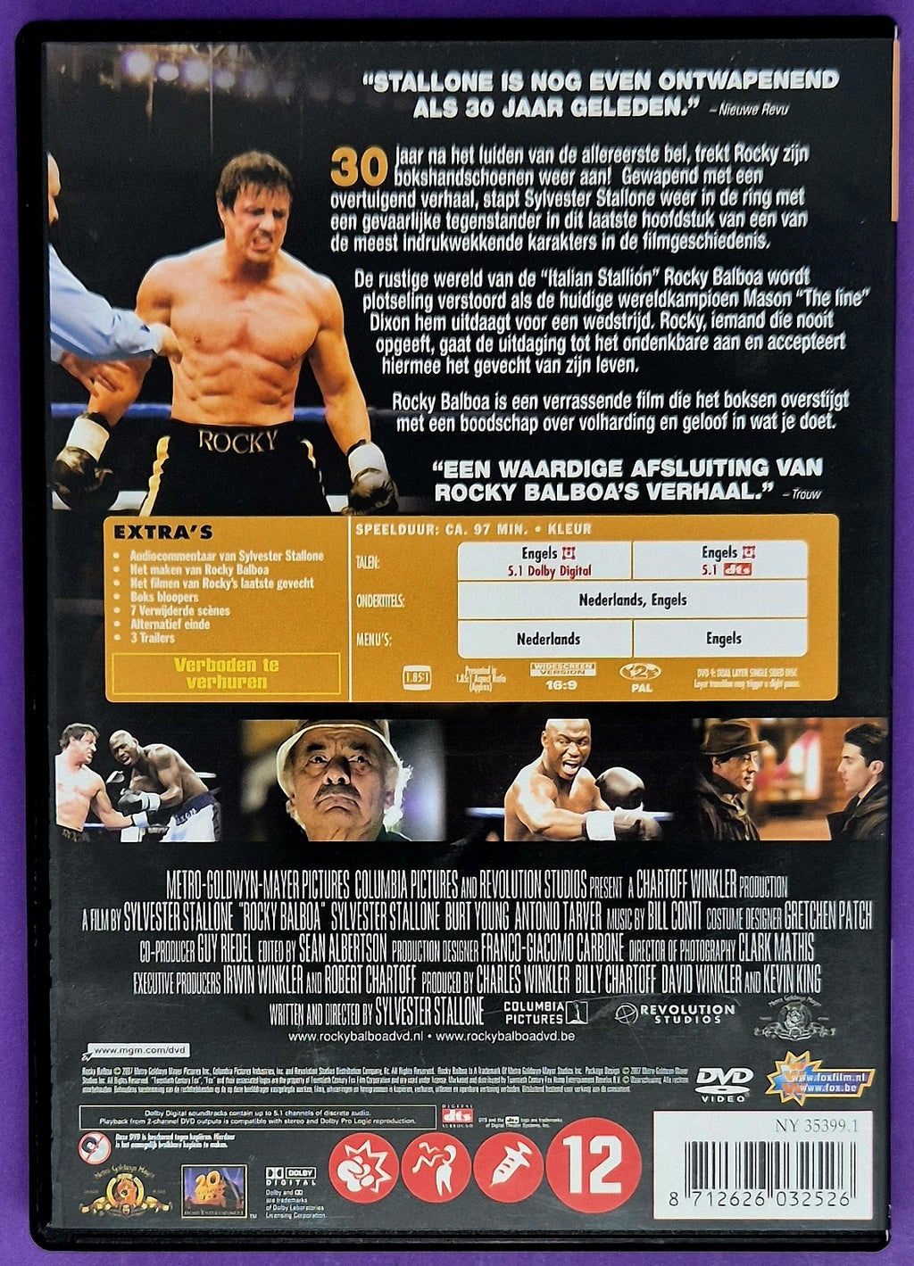 Rocky Balboa - The Final Round DVD