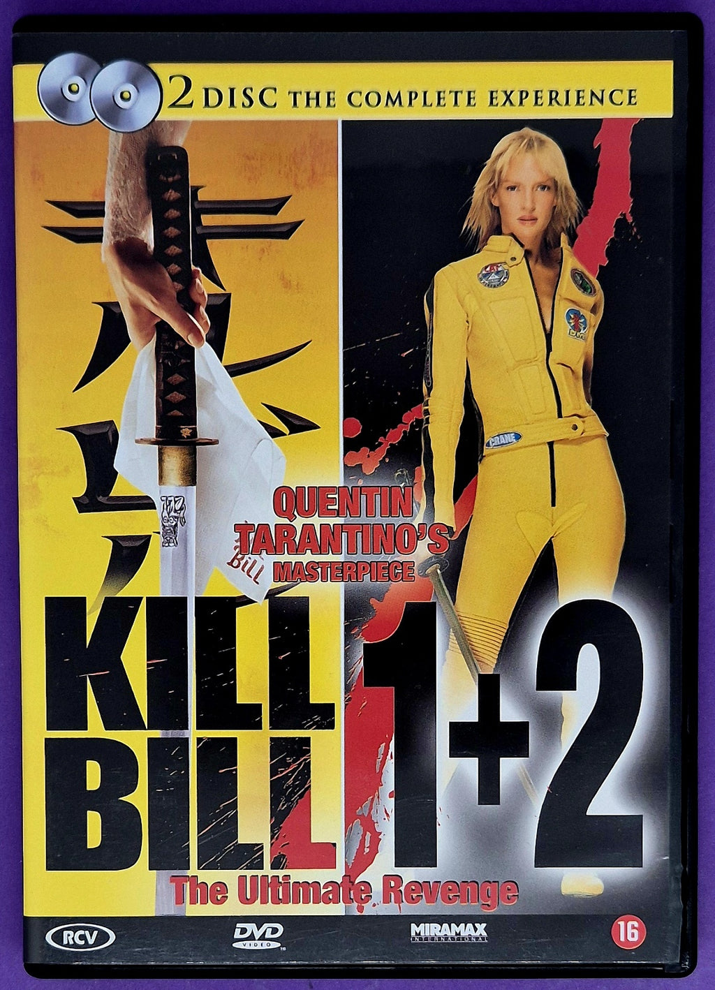Kill Bill 1 + 2 - 2 Disc The Complete Experience DVD