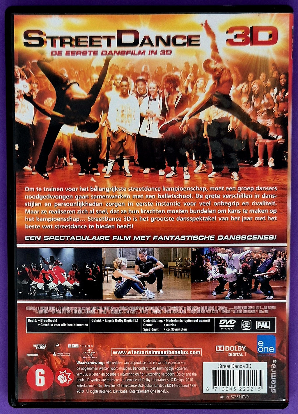 StreetDance 3D DVD