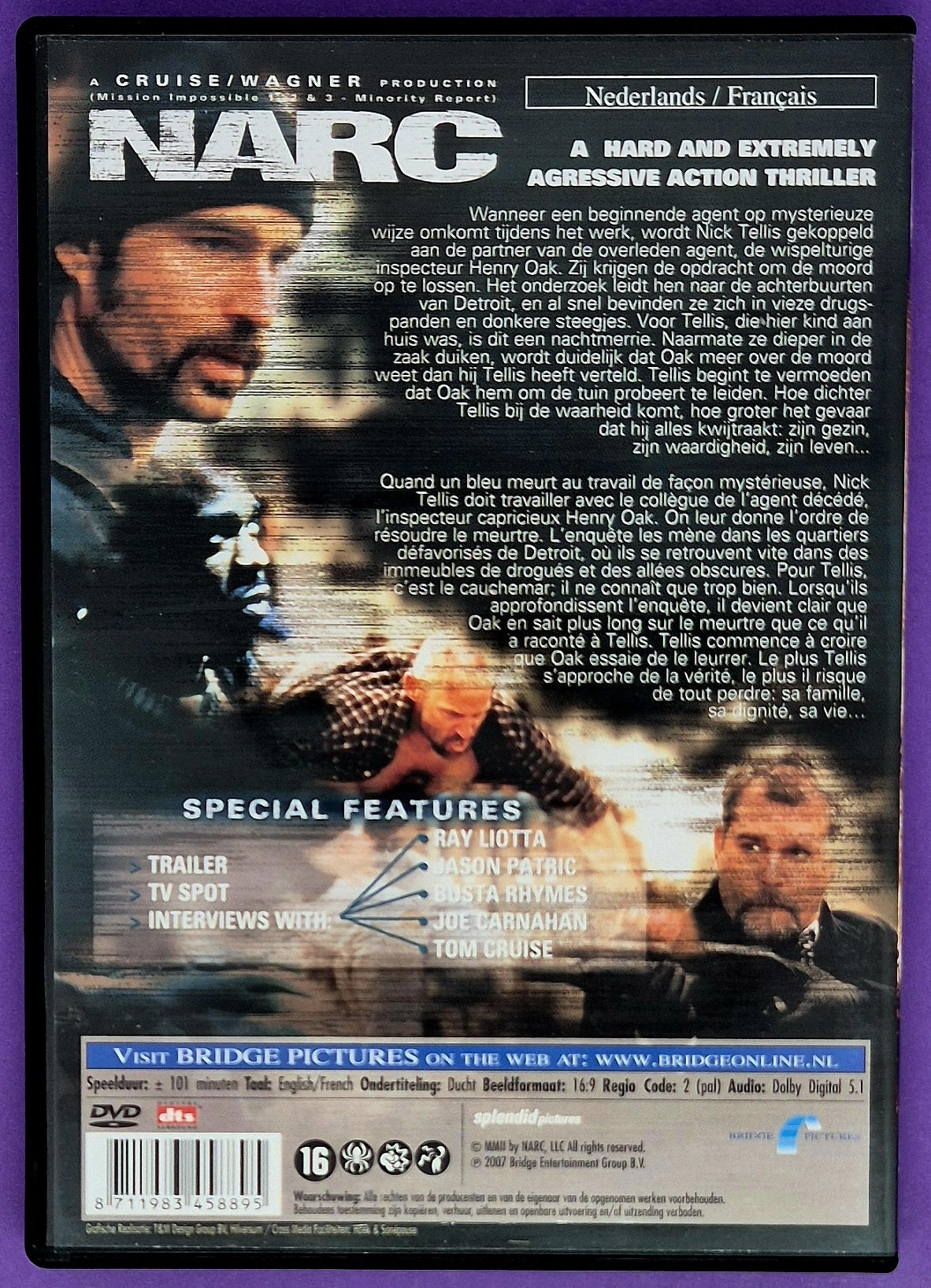 Narc DVD
