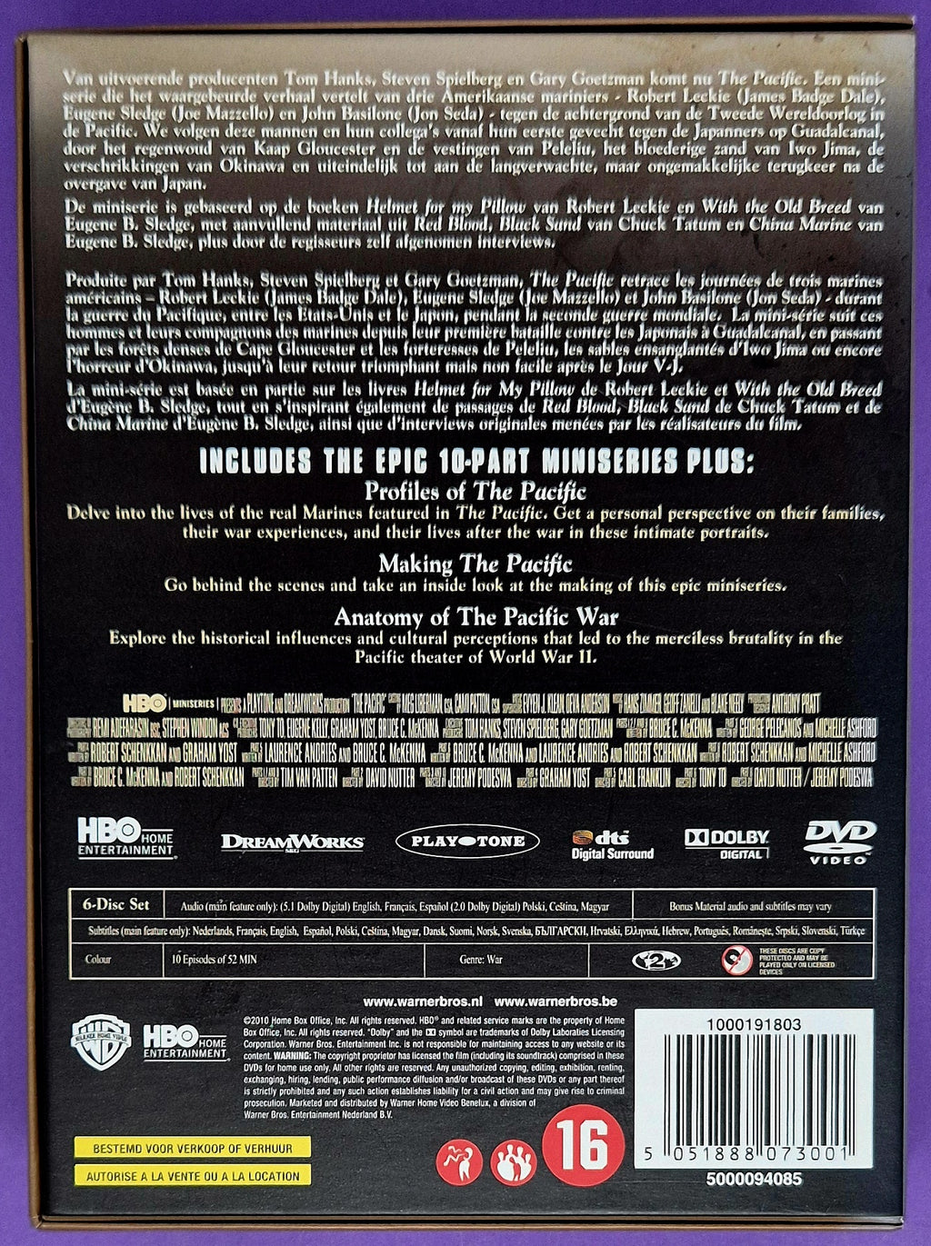 The Pacific - Miniserie DVD