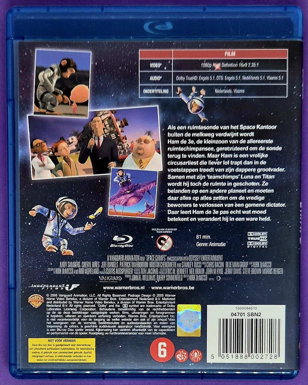 Space Chimps Blu-ray