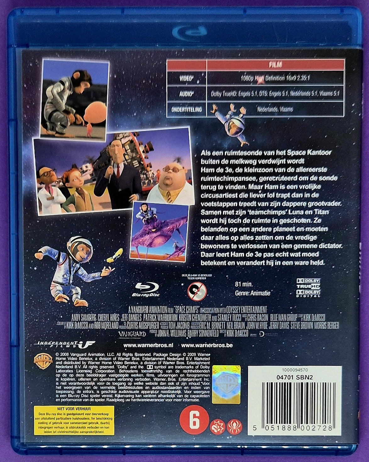 Space Chimps Blu-ray