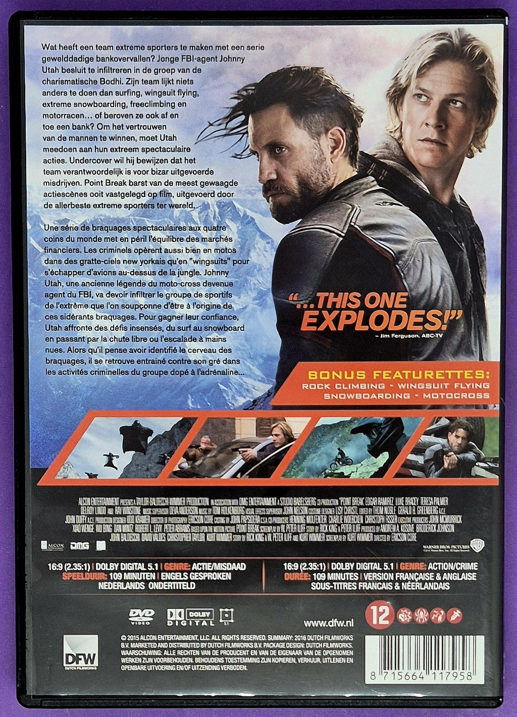 Point Break DVD