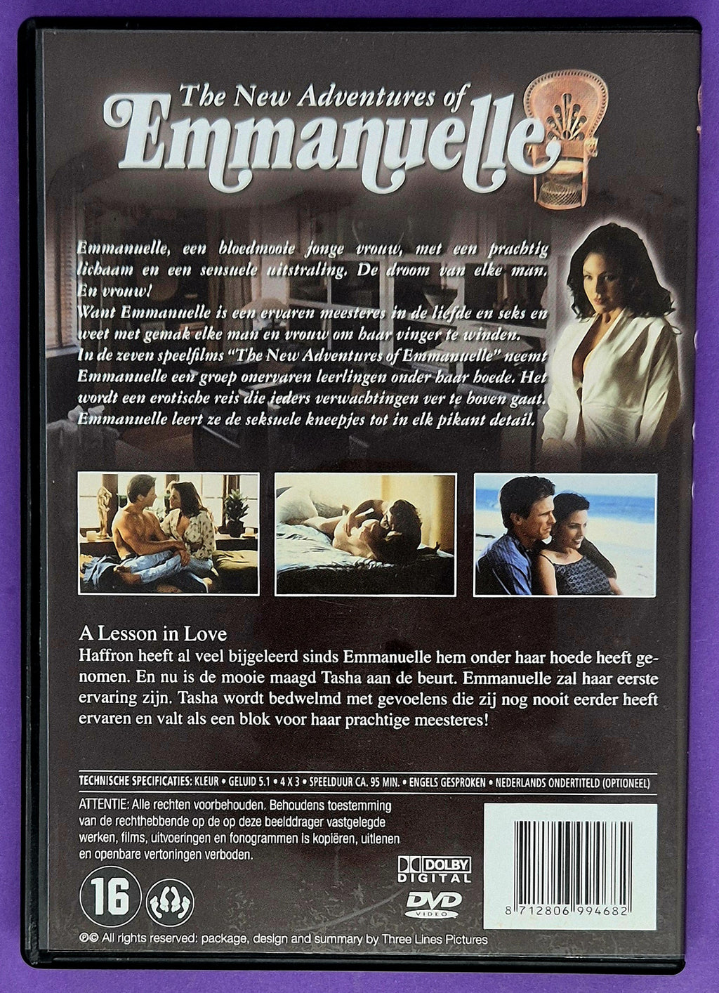 The New Adventures Of Emmanuelle - A Lesson In Love DVD