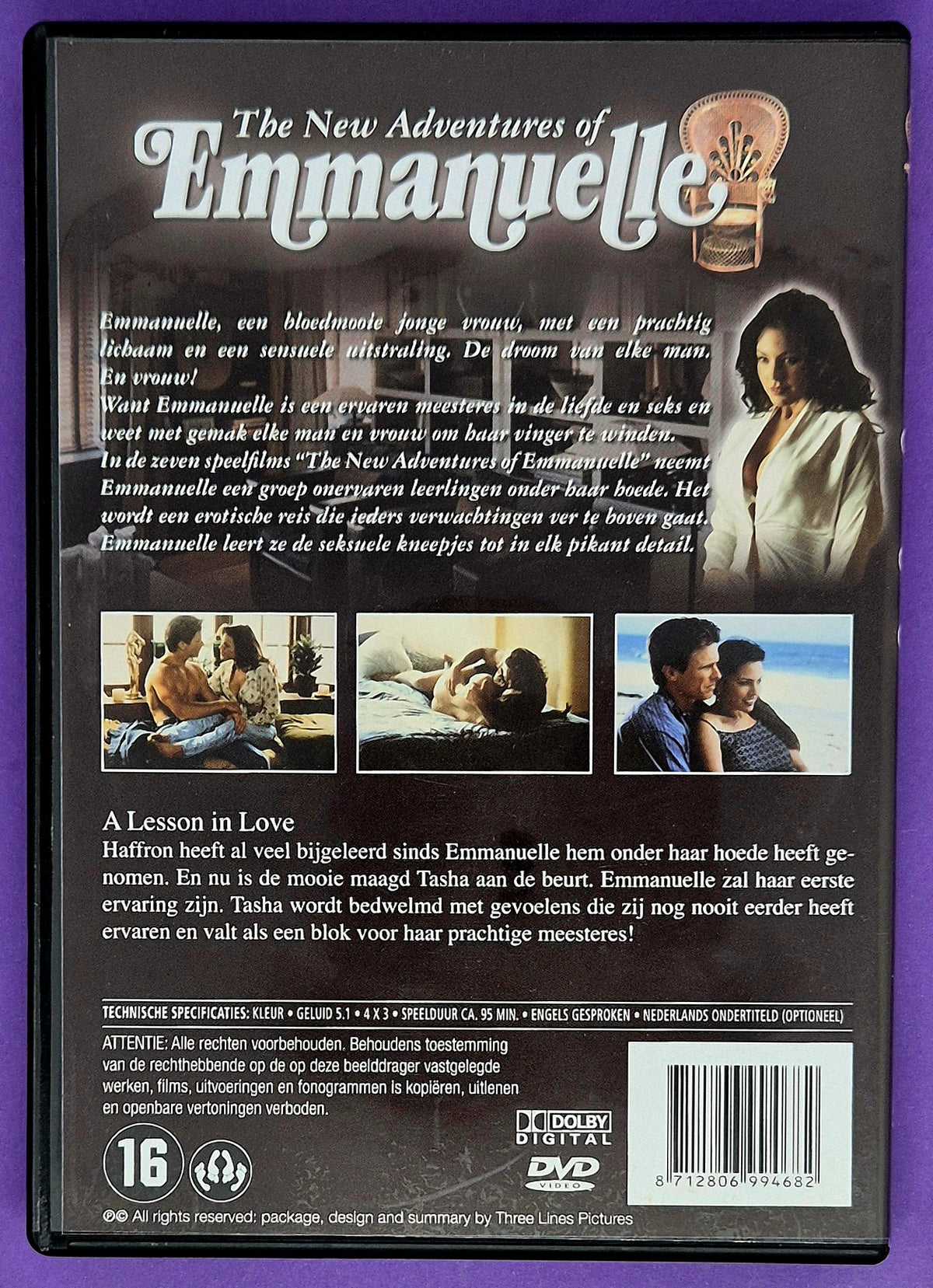 The New Adventures Of Emmanuelle - A Lesson In Love DVD