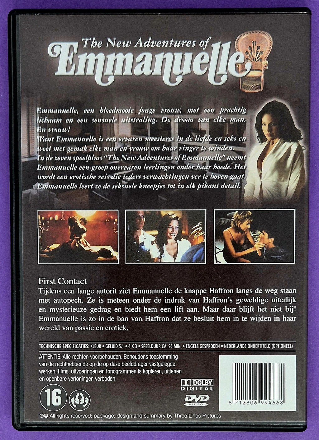 The New Adventures Of Emmanuelle - First Contact DVD