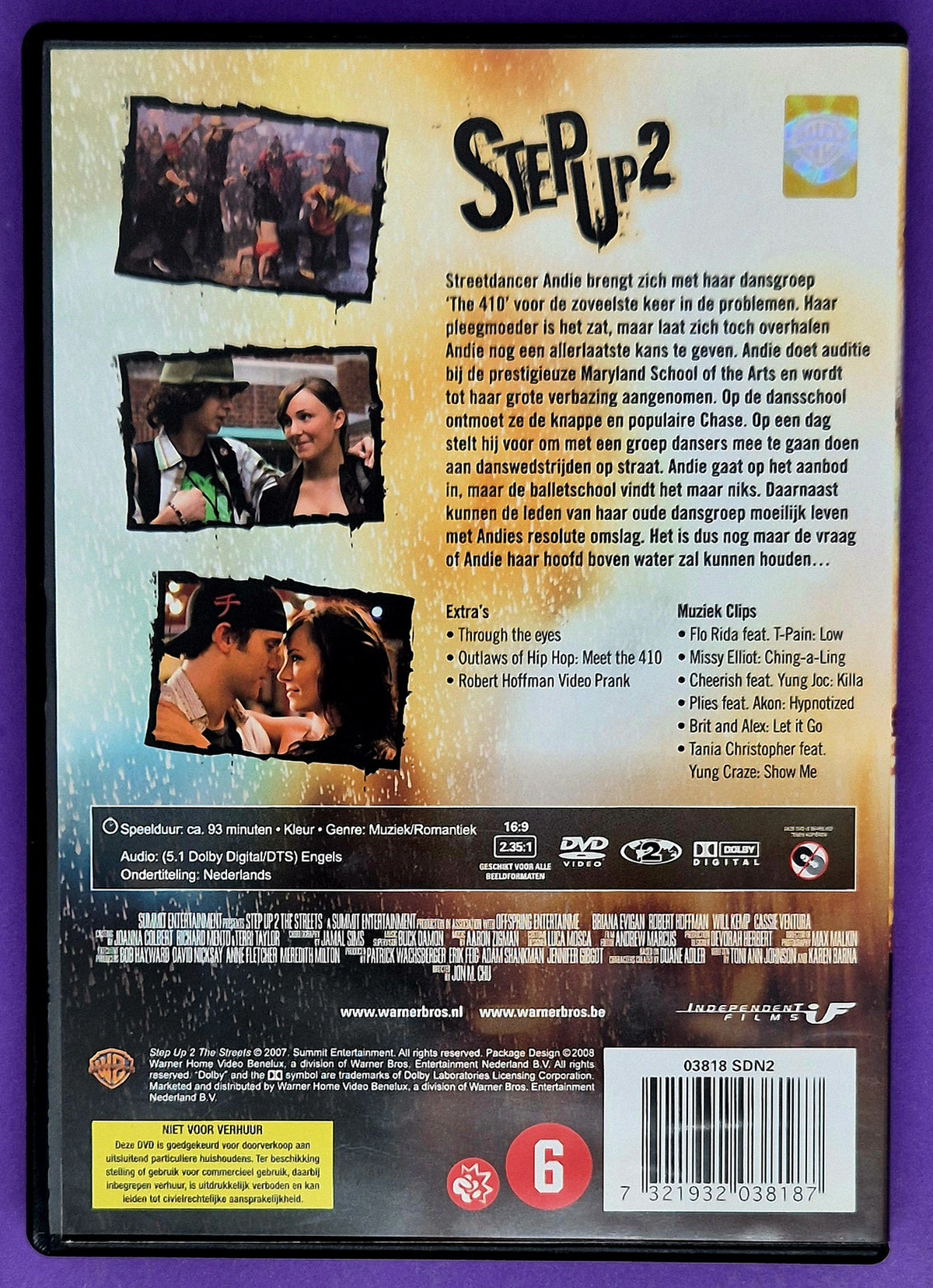 Step Up 2 DVD