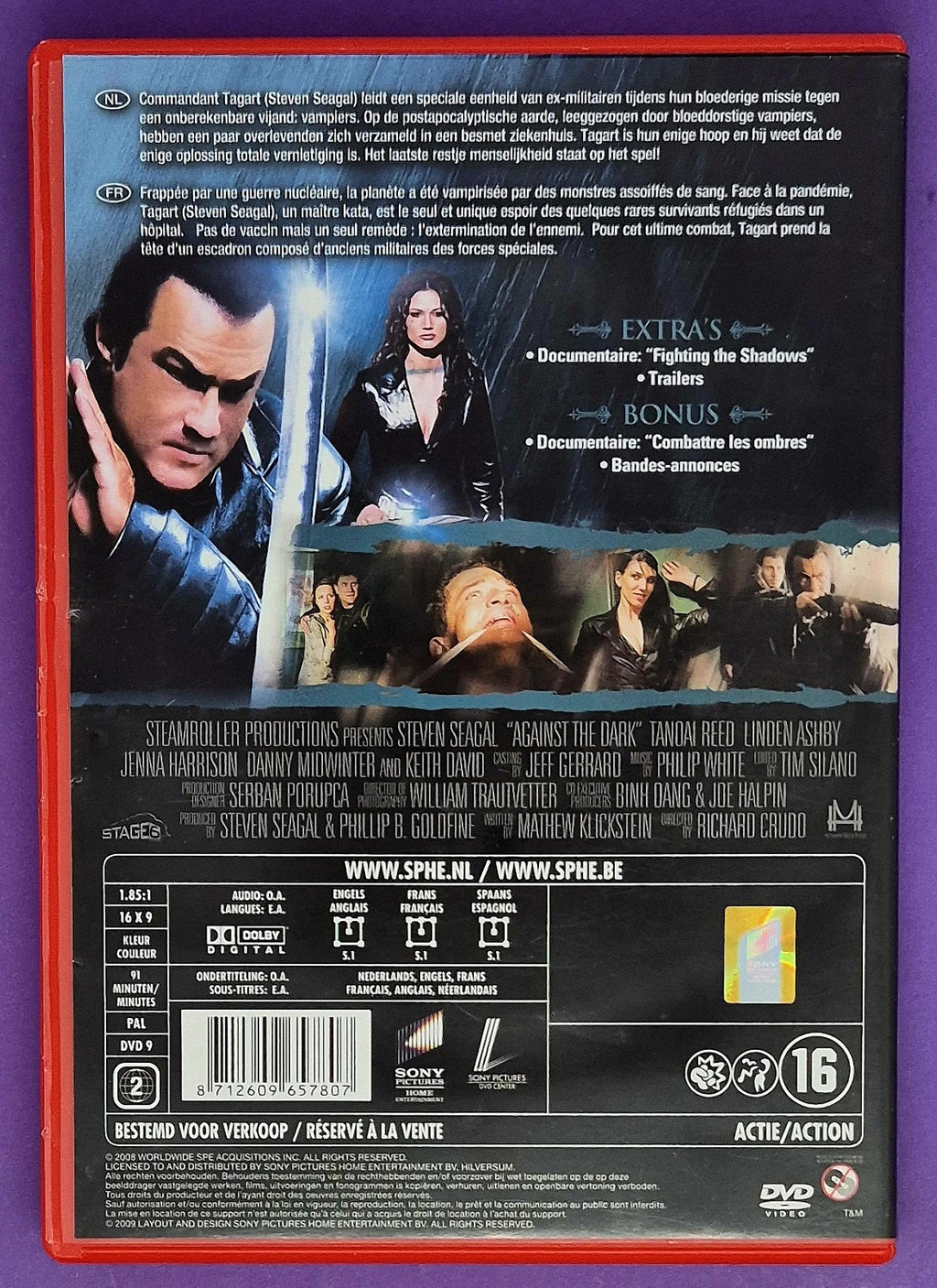 Against The Dark DVD