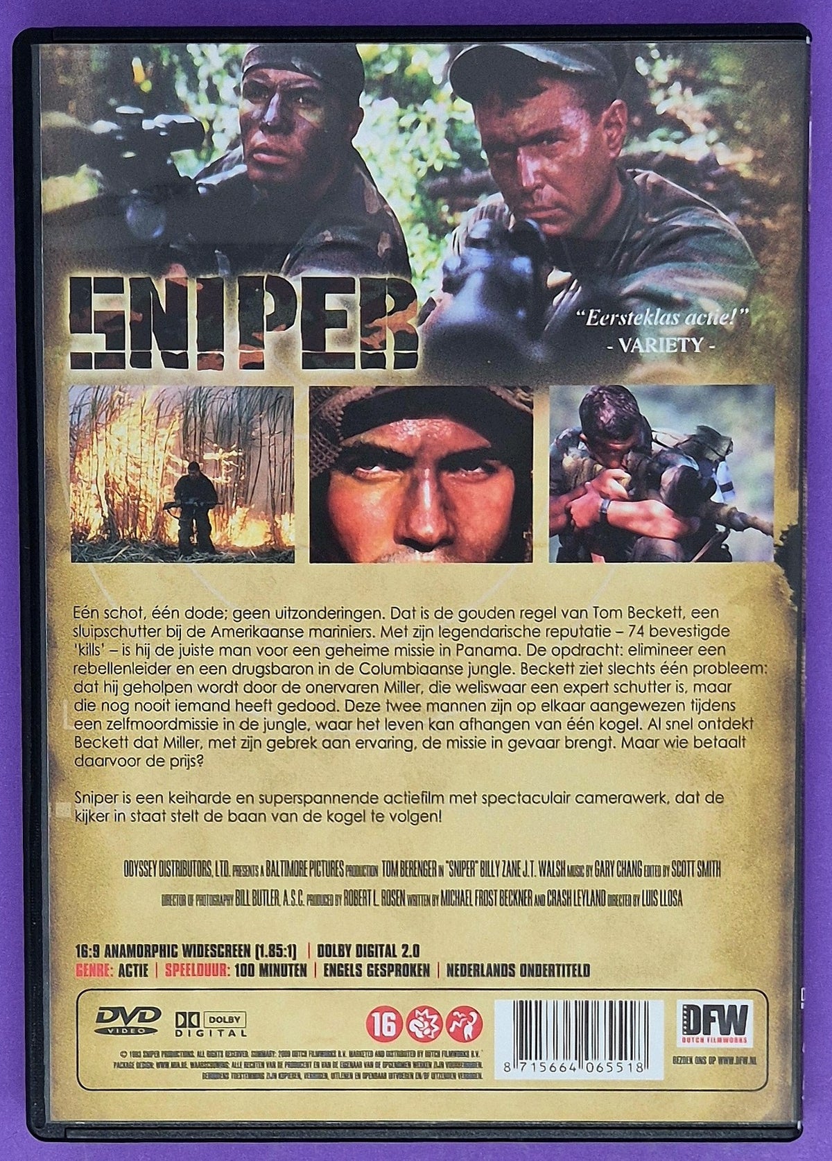 Sniper DVD