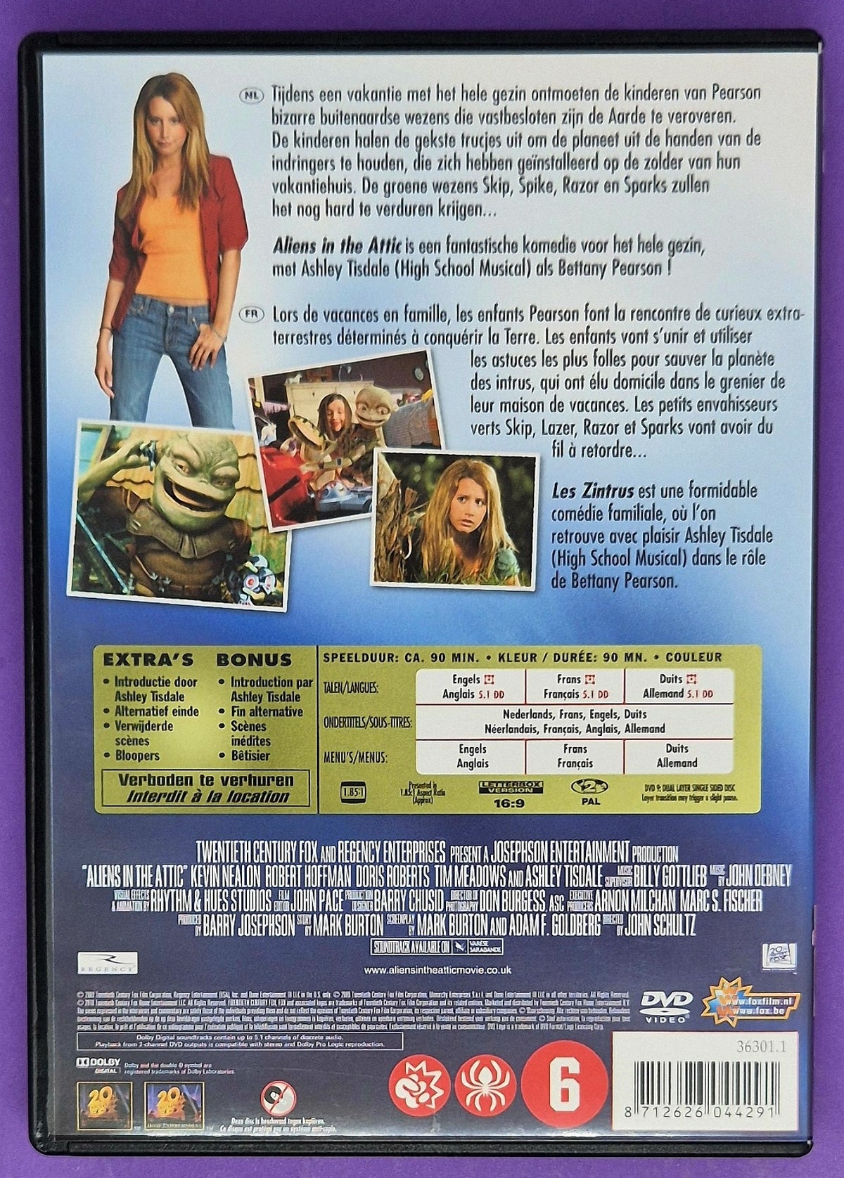 Aliens In The Attic DVD