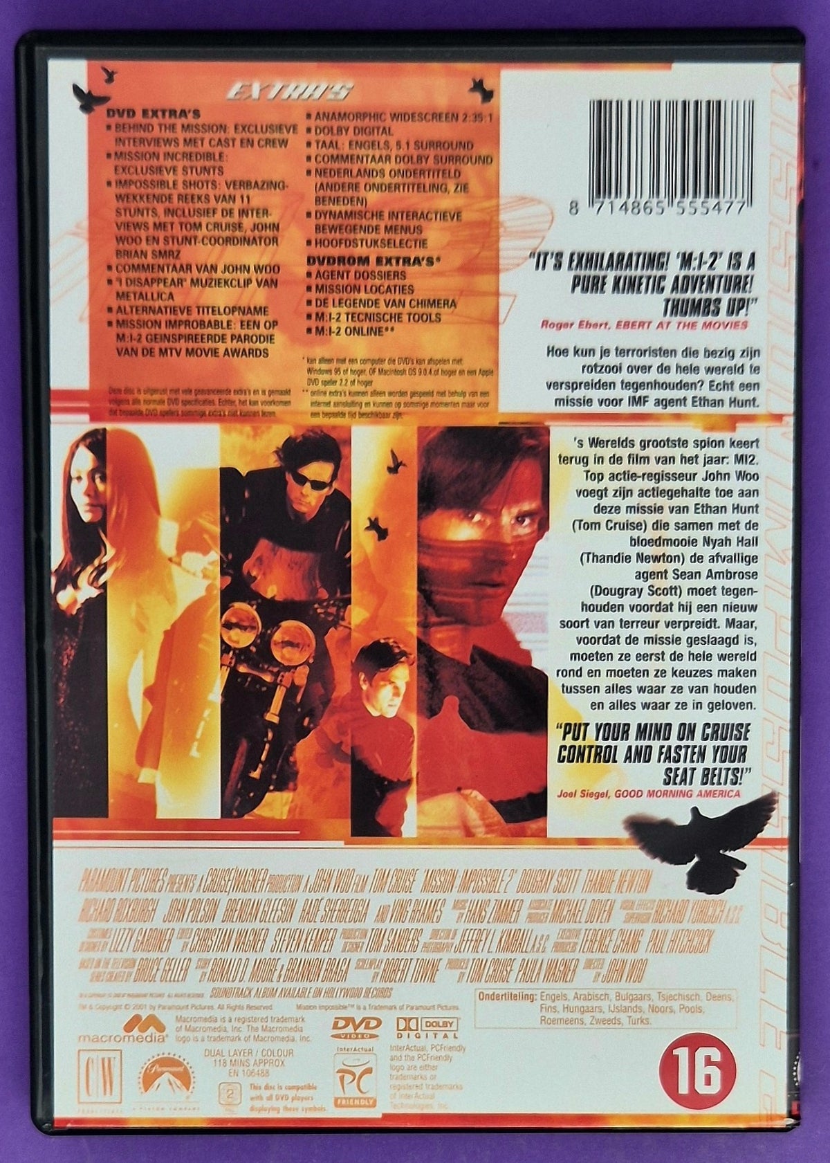 Mission: Impossible 2 DVD