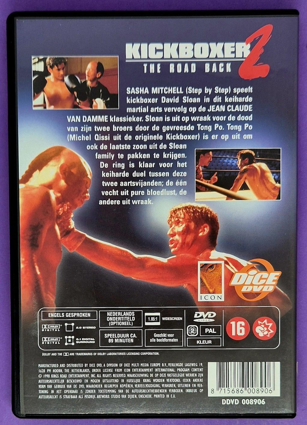 Kickboxer 2 - The Road Back DVD